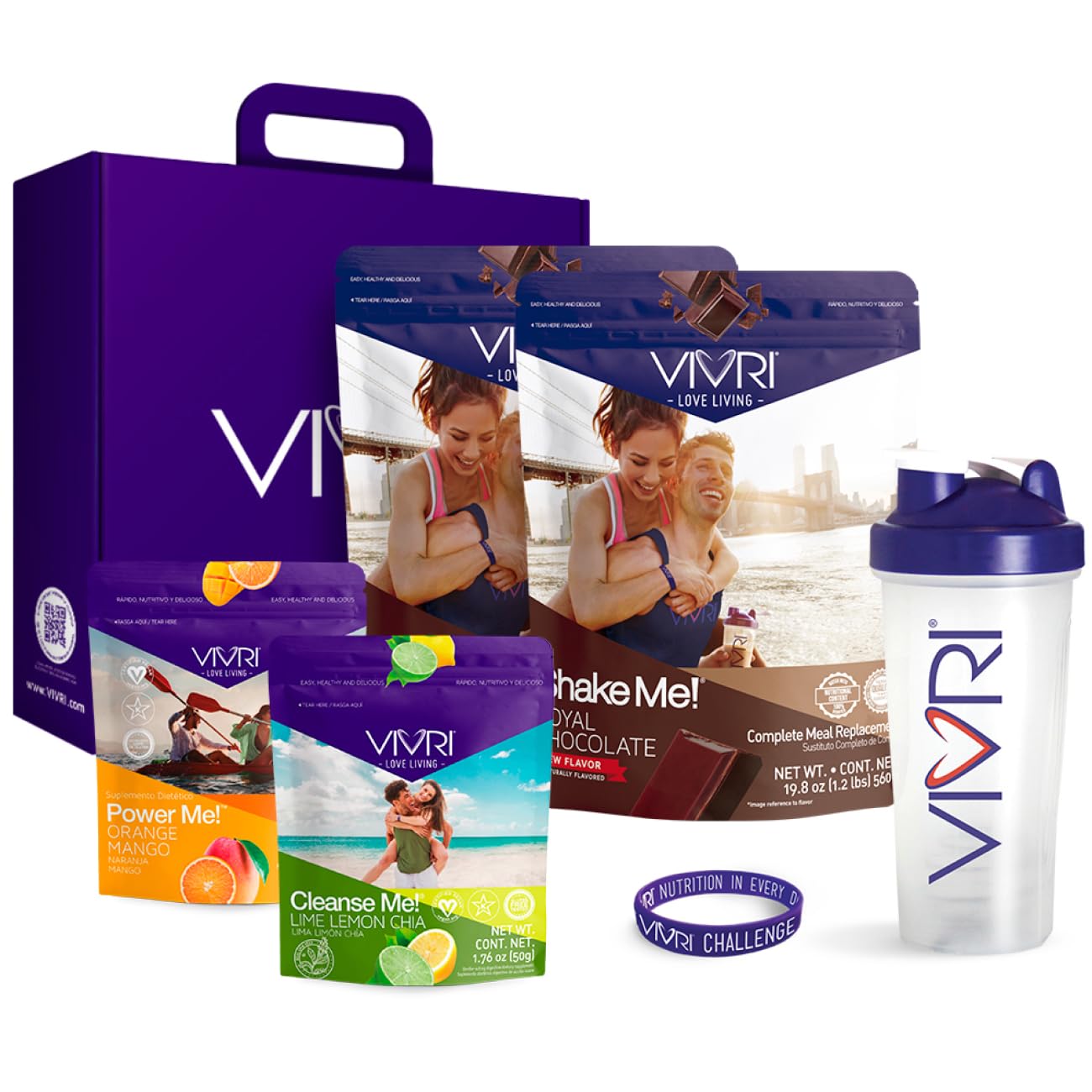 VIVRI 10-Day Challenge Chocolate Complete Nutrition System Powder 67 Ounce