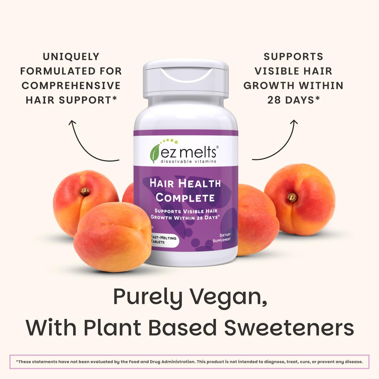 EZ Melts Hair Health Complete Tablets 240