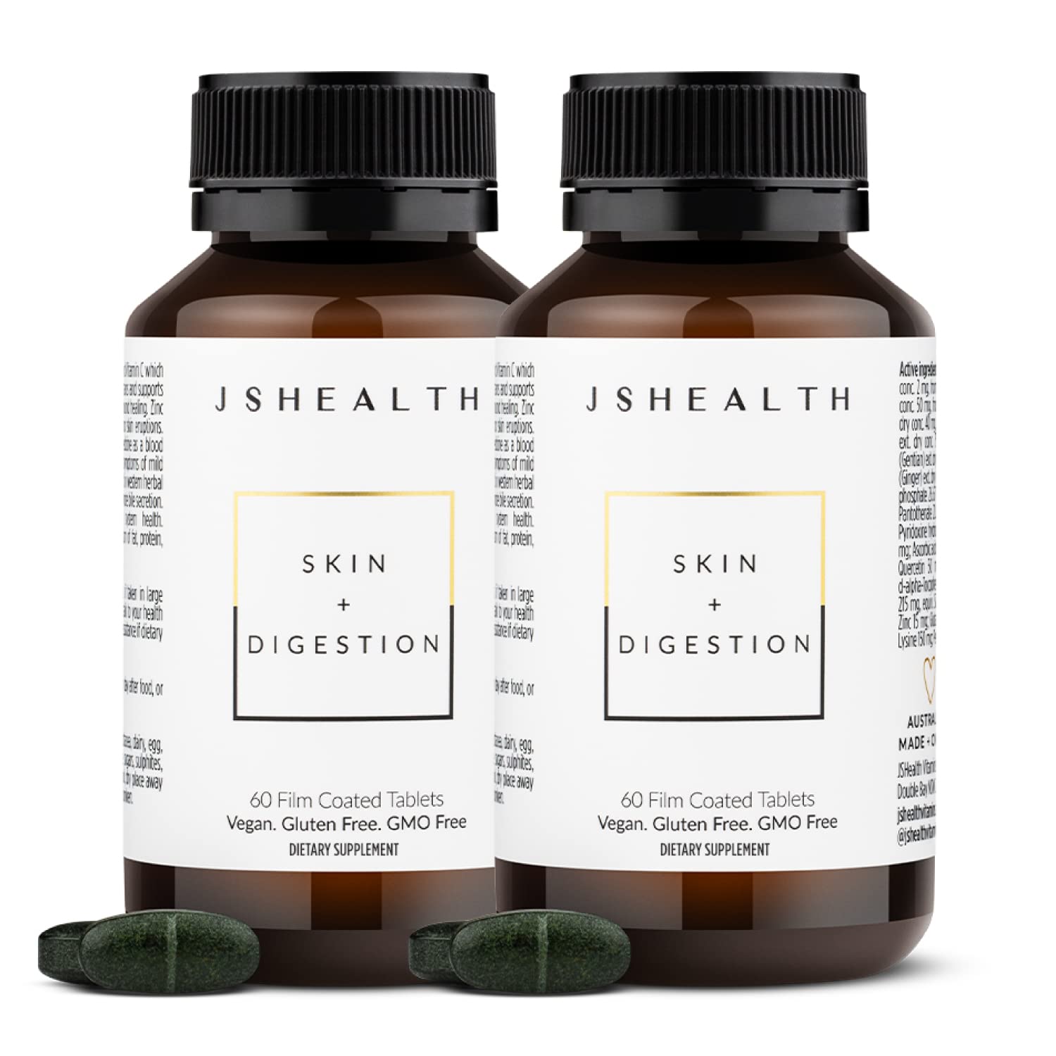 JSHealth Skin and Digestion Formula Capsule, 60 Capsules
