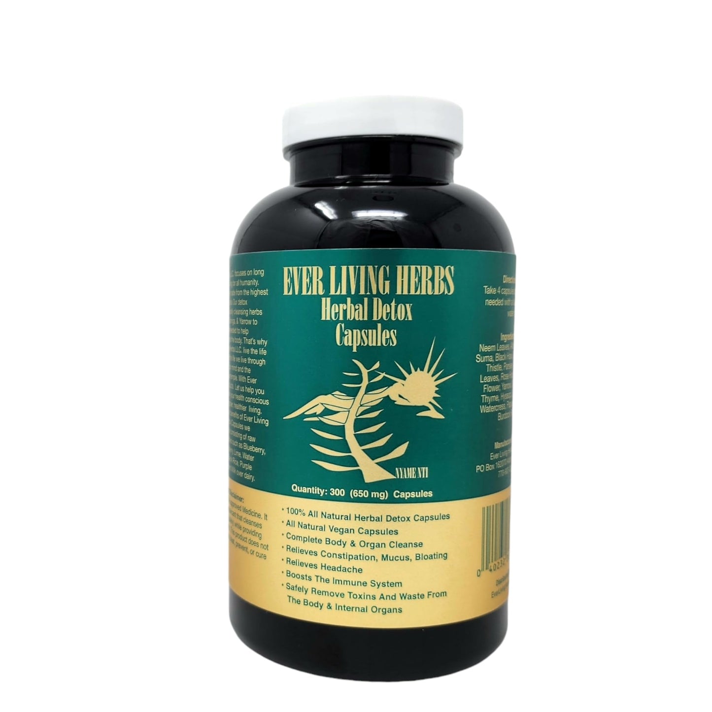 Ever Living Herbs Herbal Detox Capsules 300