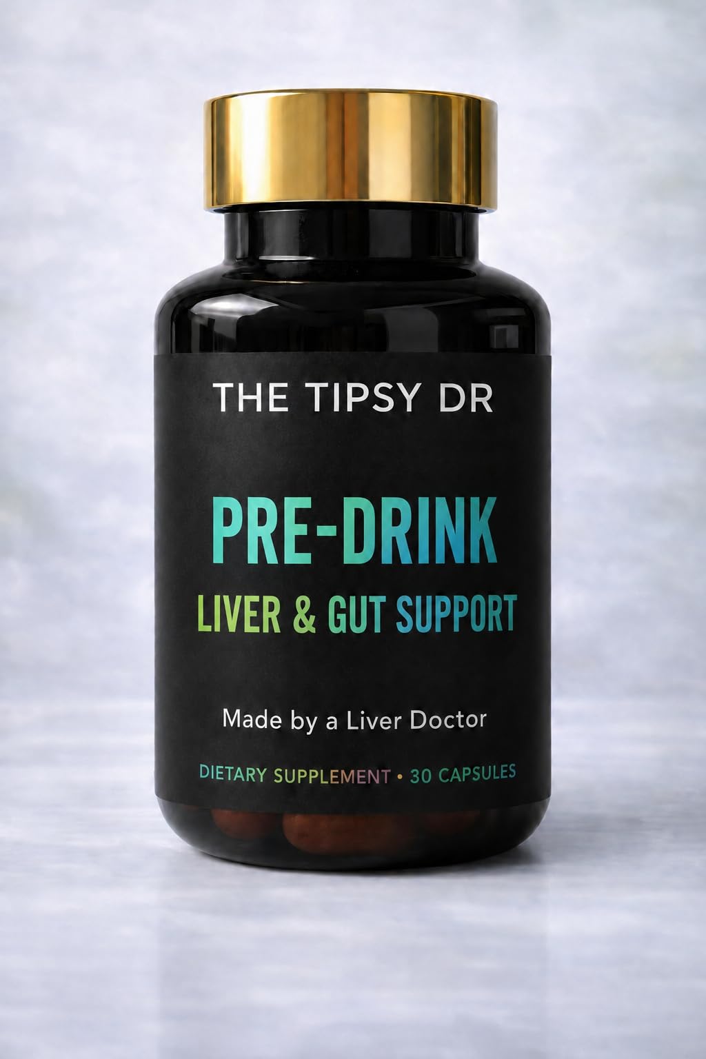 THE TIPSY DR Pre-Party Support Capsules 30 Capsules