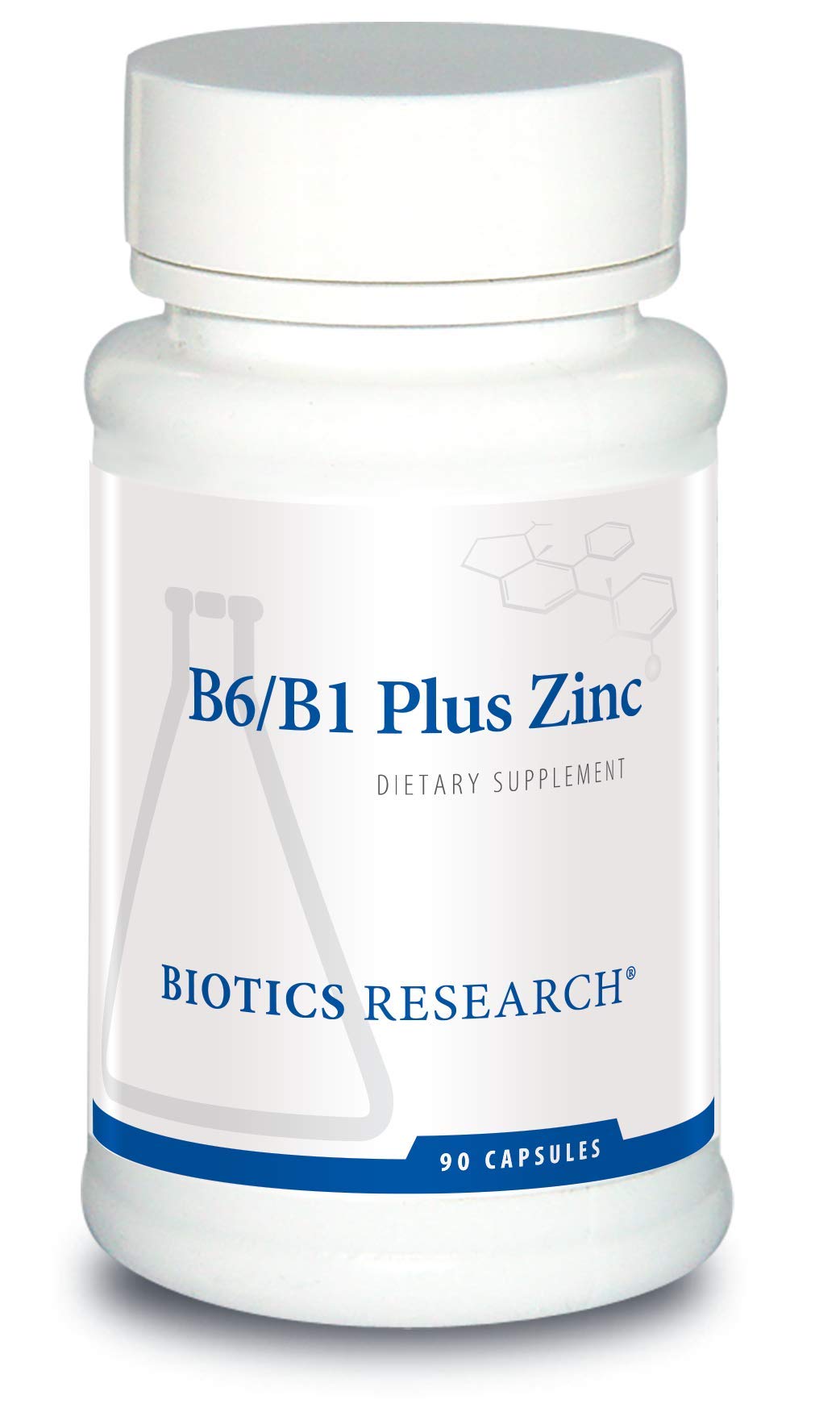 Biotics Research B6 B1 Plus Zinc Capsules 90 Count