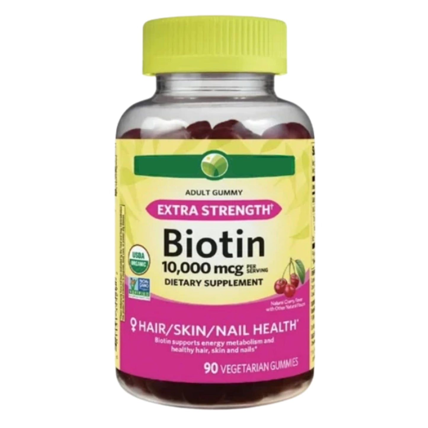 KP+ Biotin 10,000 mcg Gummies Extra Strength 90 Count