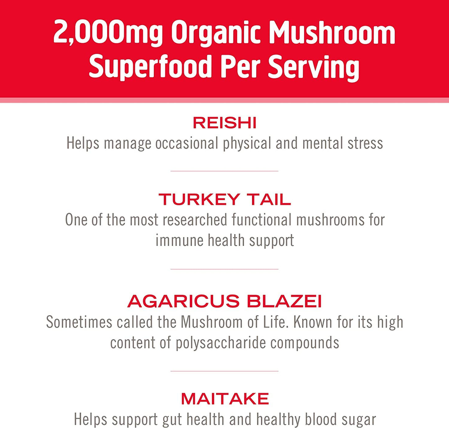 OM MUSHROOM SUPERFOOD Immune Defense Mushroom Capsules 90 Count