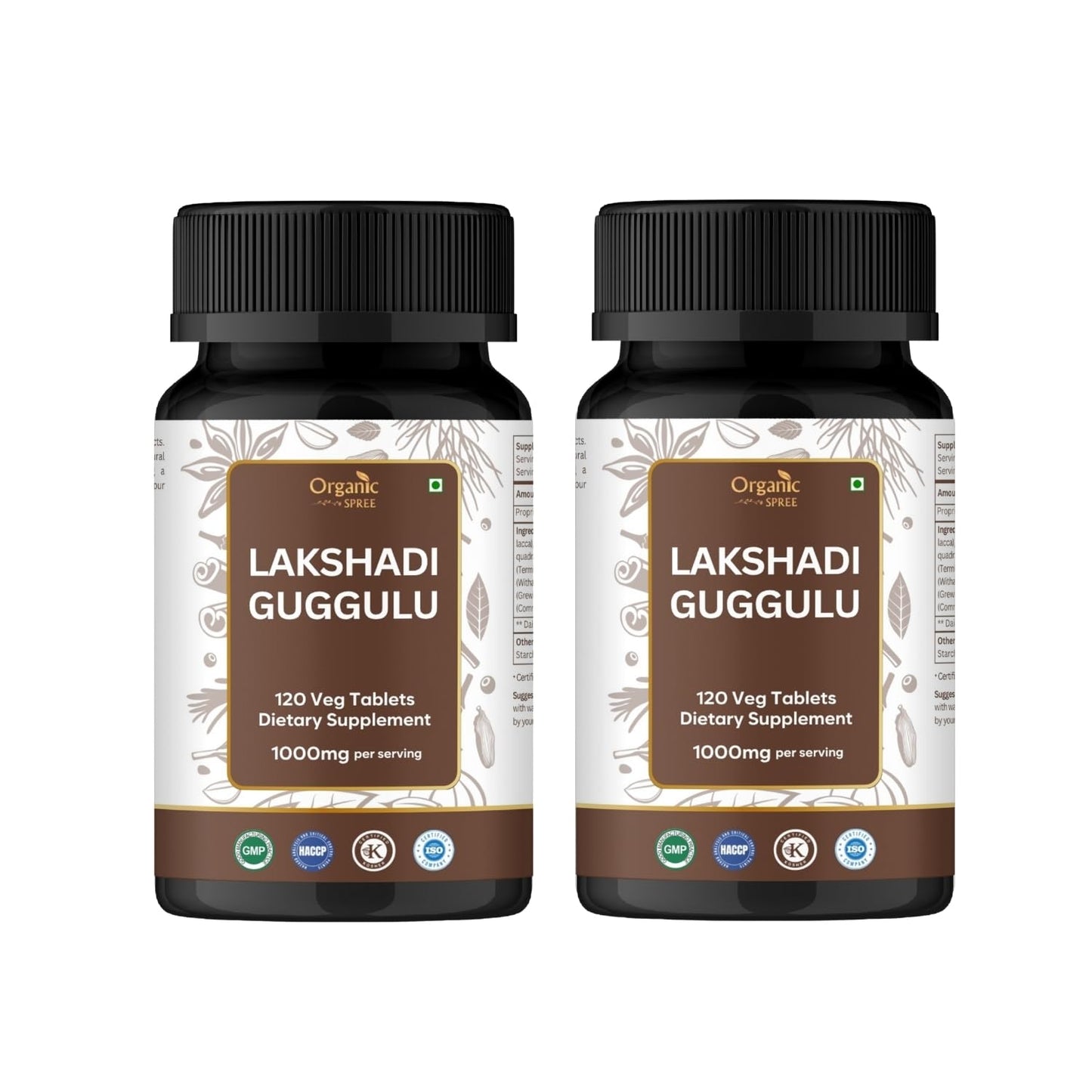 ORGANIC SPREE Lakshadi Guggulu Tablets 240