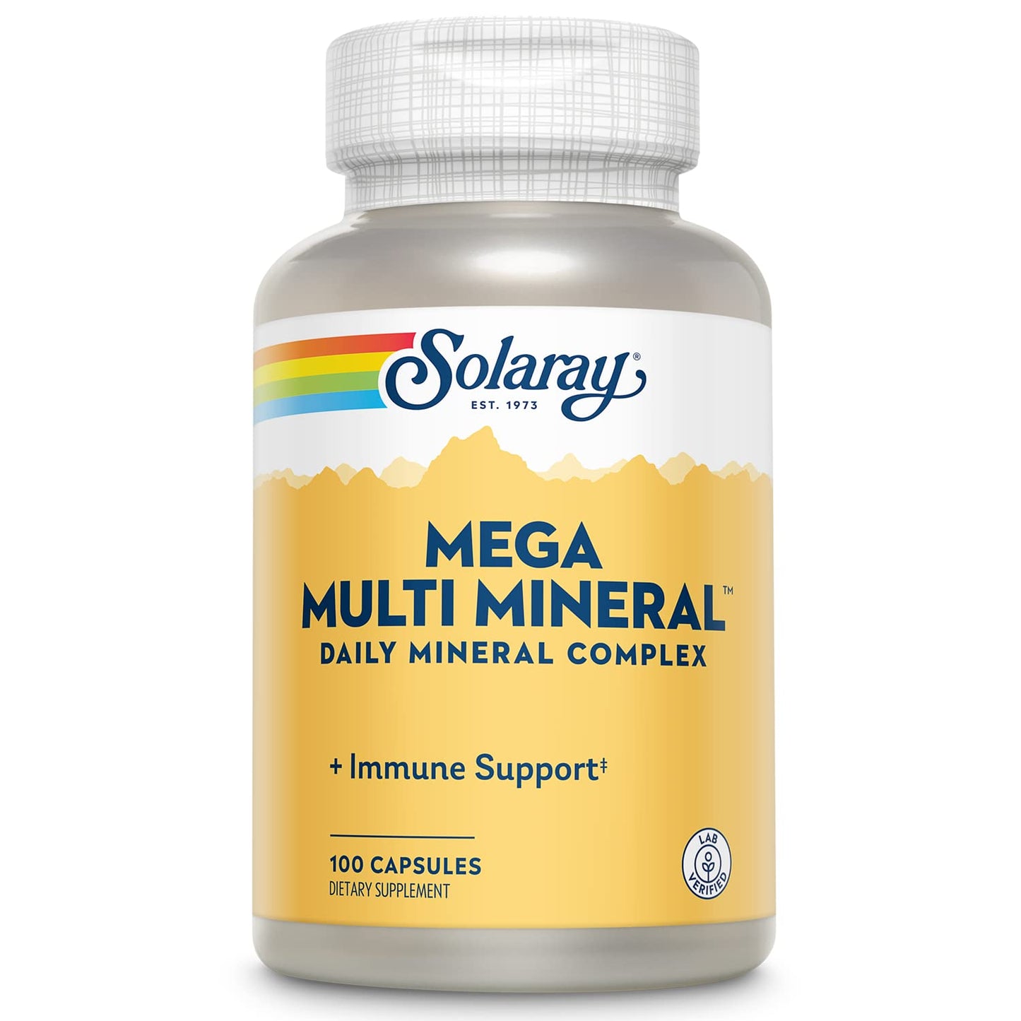Solaray Mega Multi Mineral 100 Capsules
