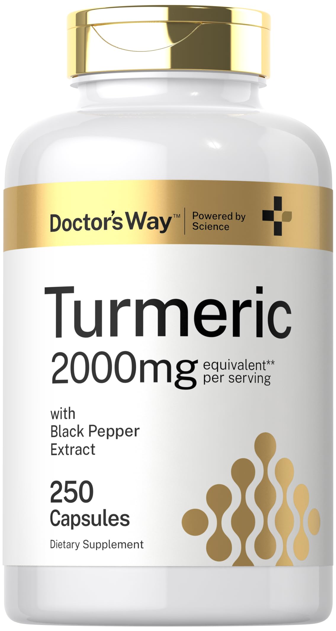 Doctor's Way Turmeric Curcumin Supplement Capsule 250