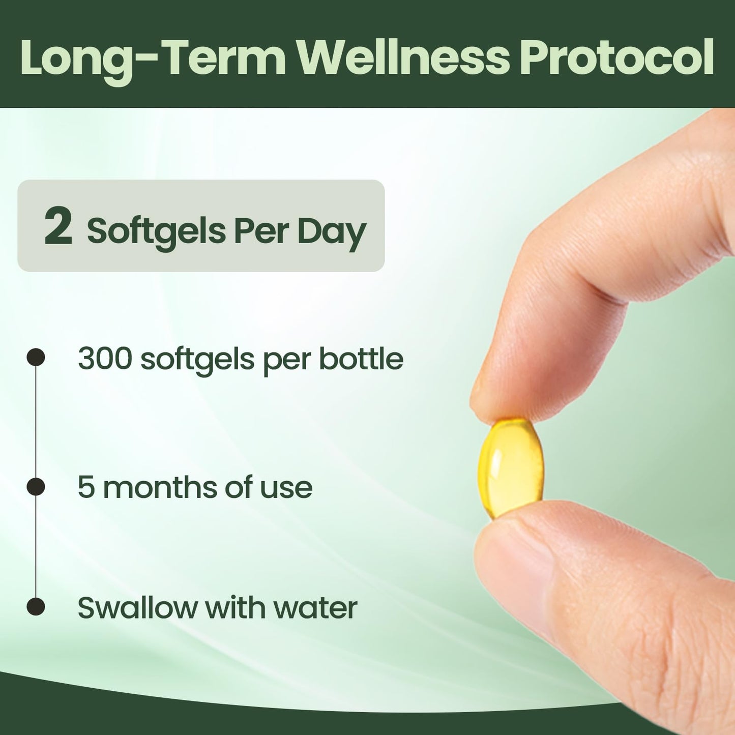 Yldegt Organic Oil of Oregano Softgels with Black Seed Oil 300 Capsules
