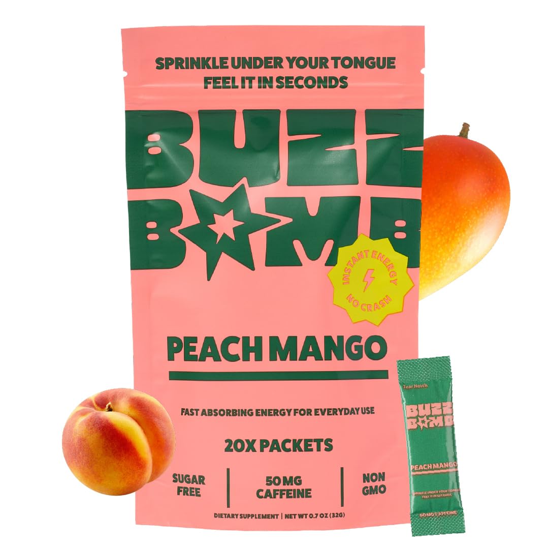 BUZZ BOMB Energy Packets Powder 0.7 oz