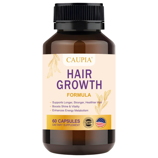 CAUPIA Hair Energy Supplement Capsules for Hair Growth and Scalp Support, 60 Capsules