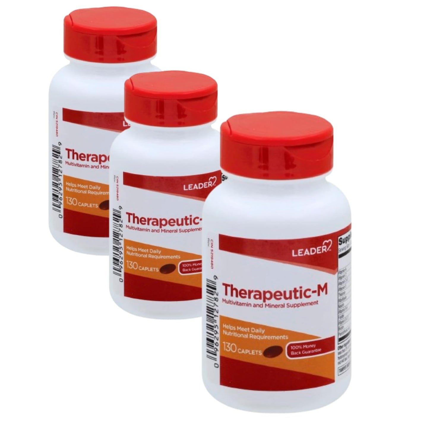 Leader Therapeutic-M Multivitamin and Mineral Capsule, 390 Capsules