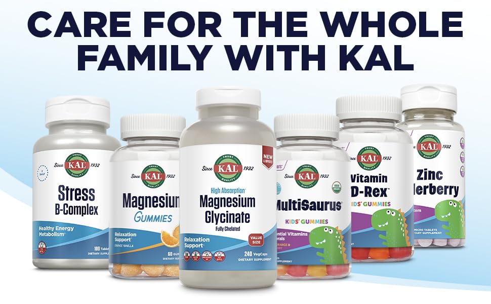KAL Bone Meal Tablets Calcium Supplement with Magnesium, Vitamin D3 and K, Bone Health, Muscle and Nerve Function Support, Rapid Disintegration, Gluten Free, Non-GMO, 250 Tablets