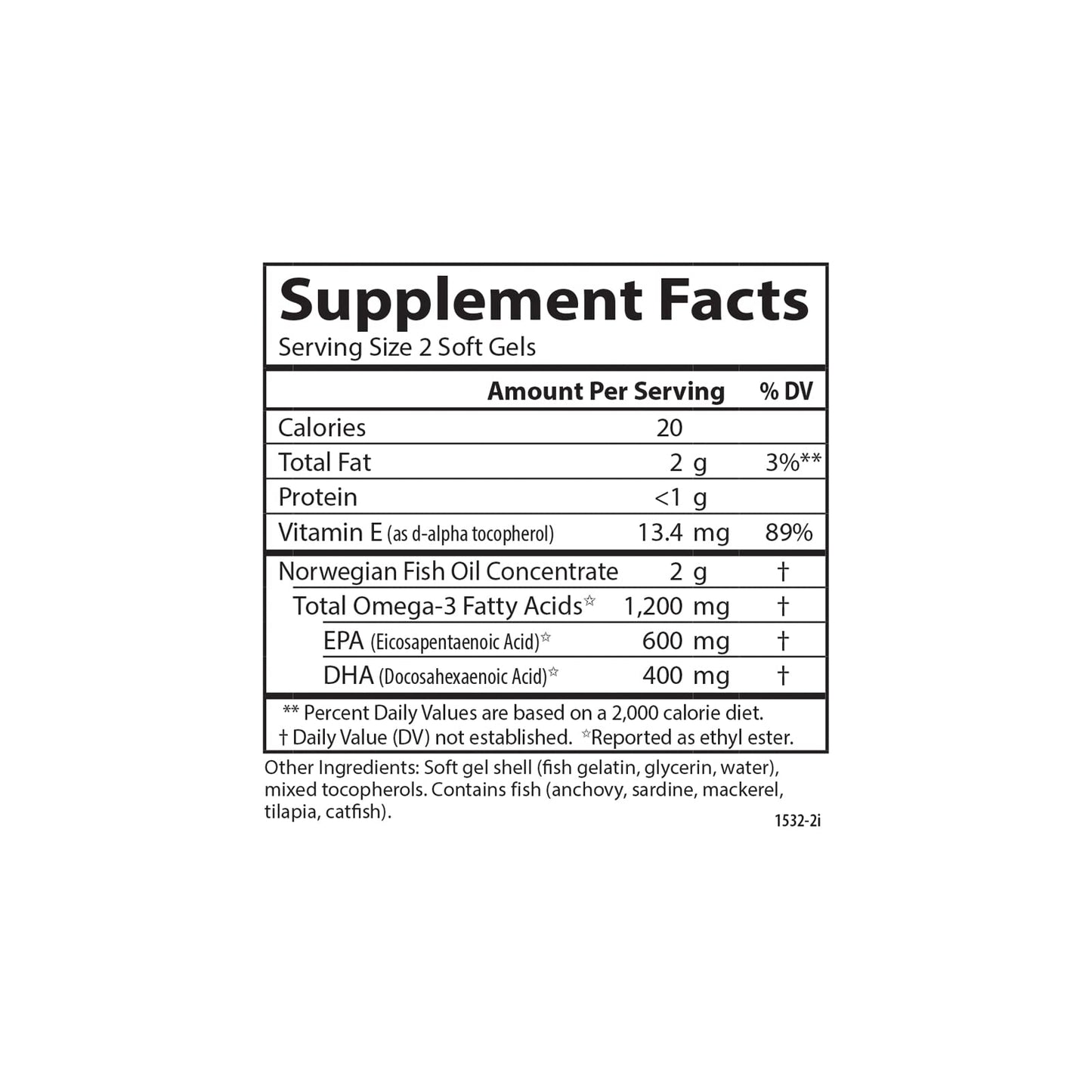 Carlson Super Omega-3 Gems Softgels 180