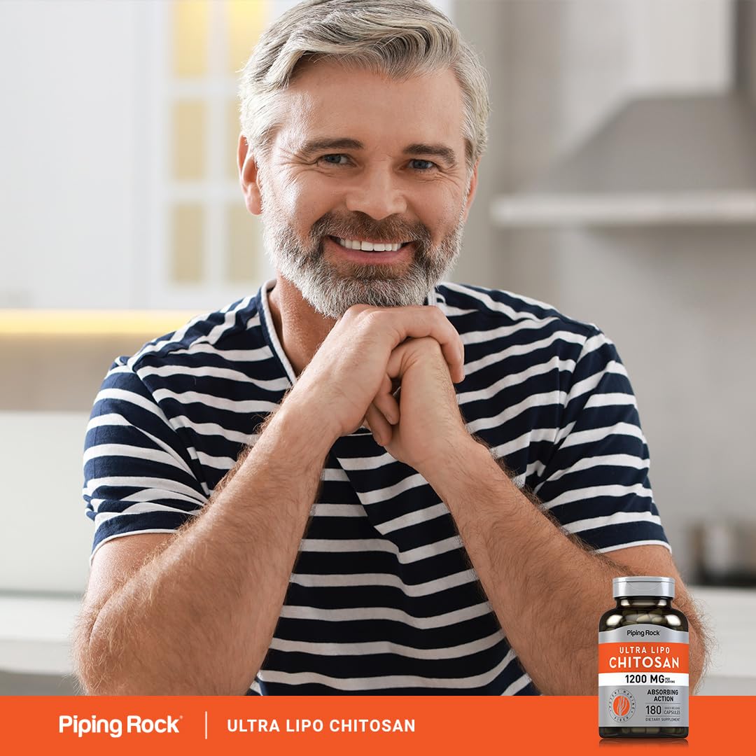 Piping Rock Chitosan Supplement 180 Capsules