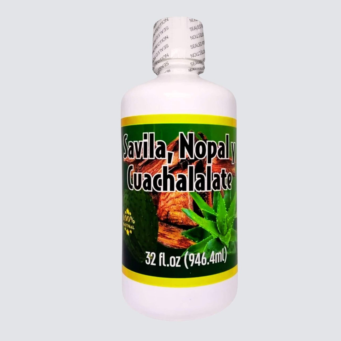 Generic Aloe Vera, Nopal and Cuachalalate Capsules, 30 Count