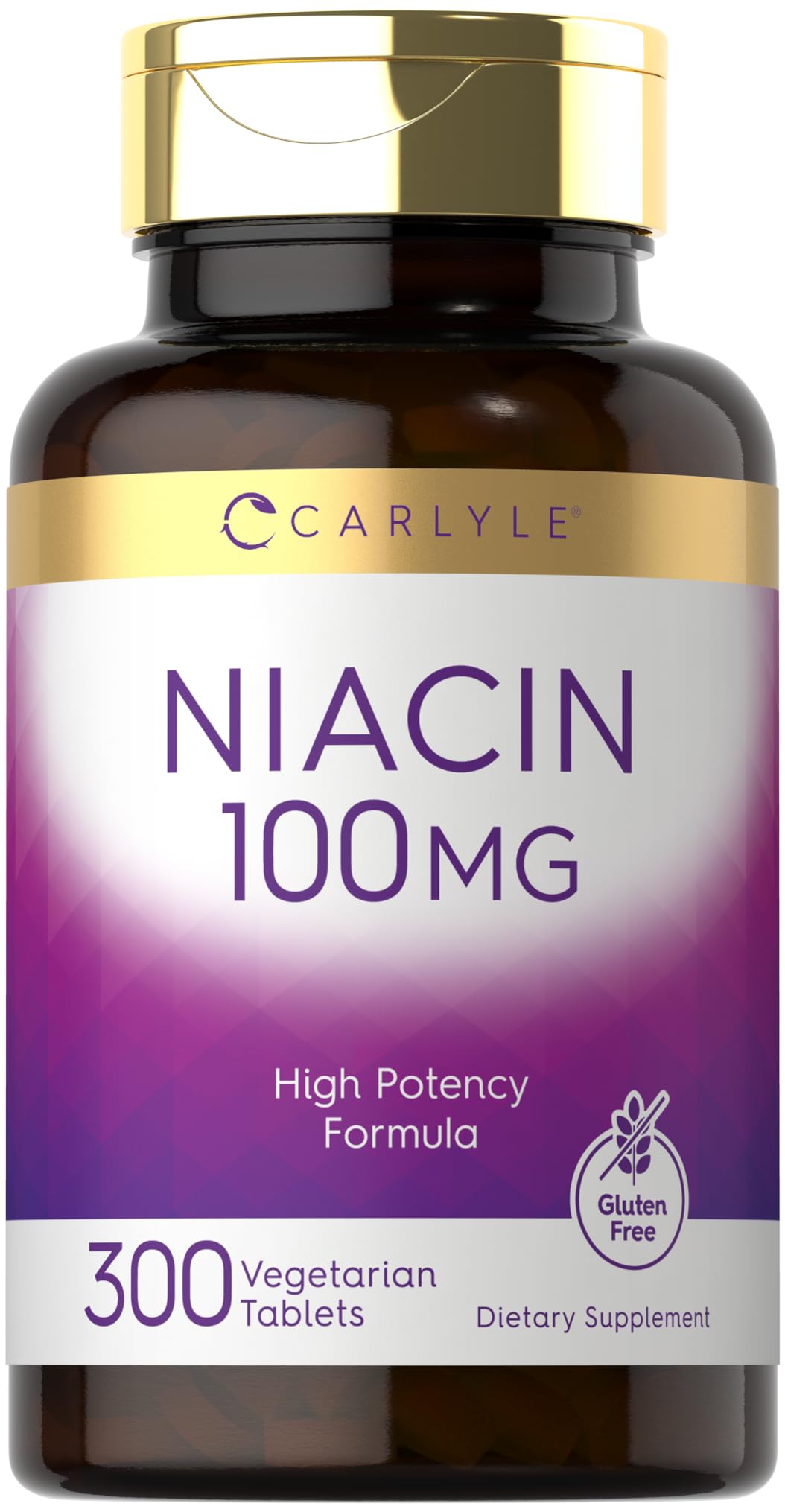 Carlyle Niacin 100mg Tablets, 300