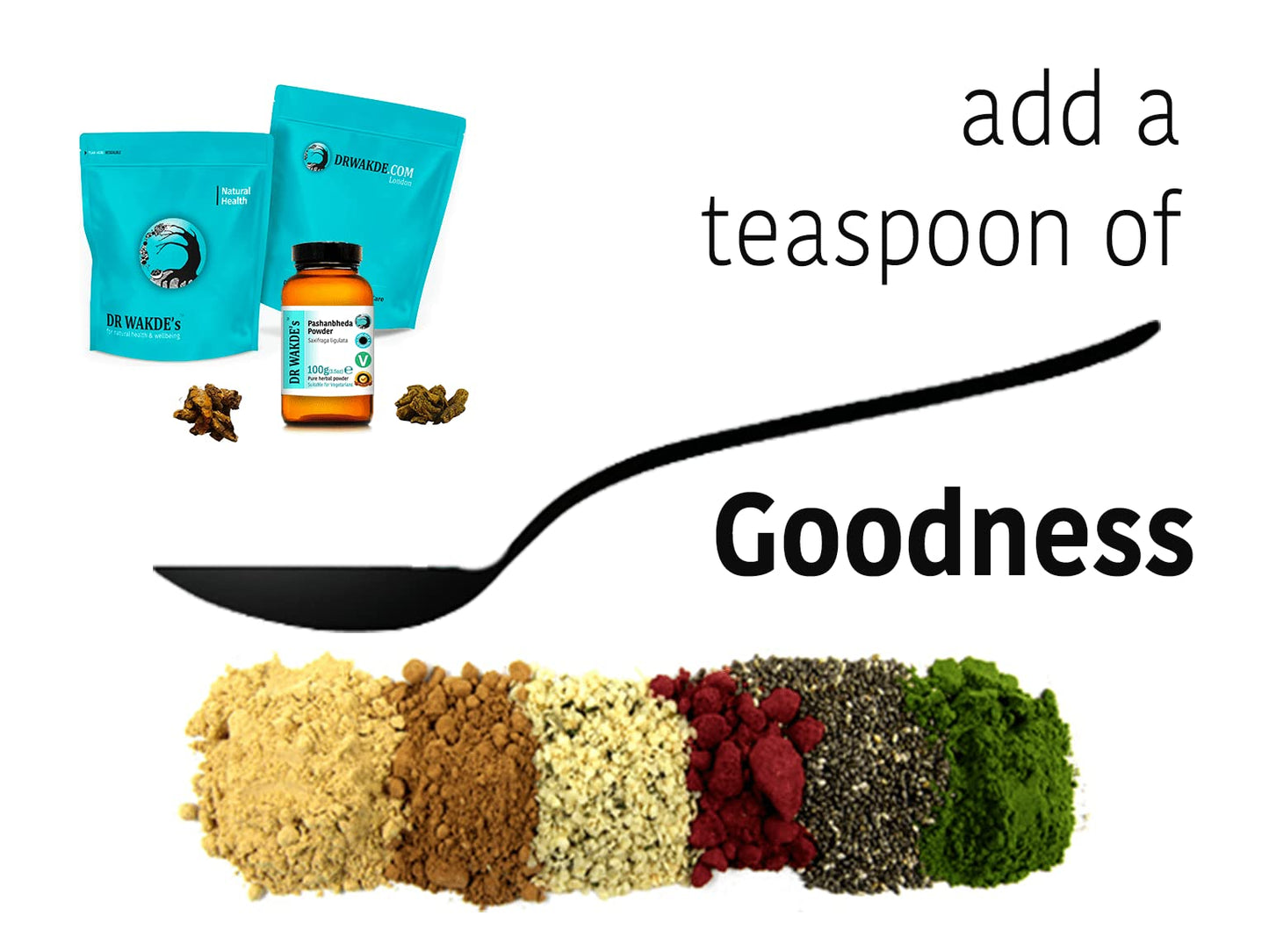 DR WAKDE's Pashanbheda Powder (Saxifraga ligulata), Powder, 3.5274 oz