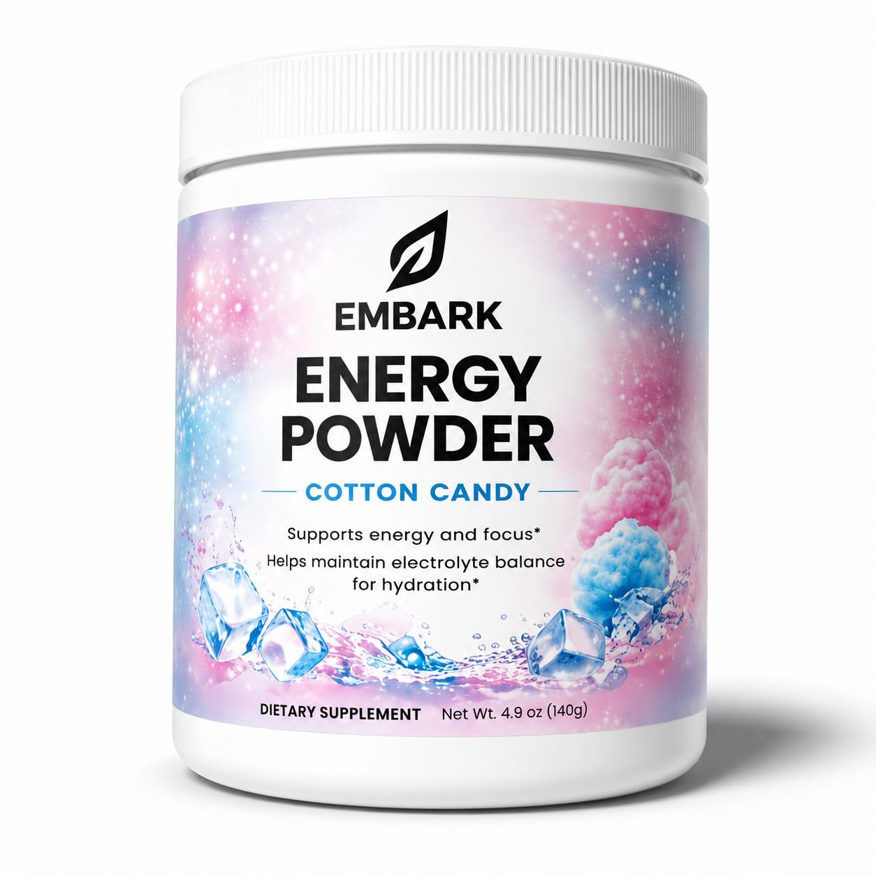 Generic Energy Powder Cotton Candy Powder, 4.9 Ounce