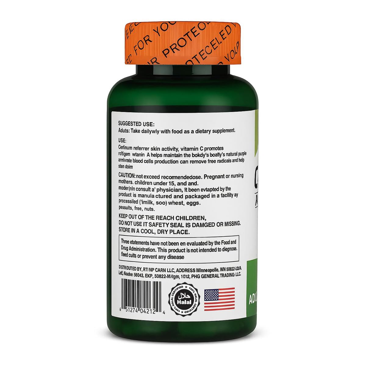 H4U Collagen with Vitamin C and Biotin, Skin, Hair and Nails Supplement with Antioxidants Tablet, 90 Count