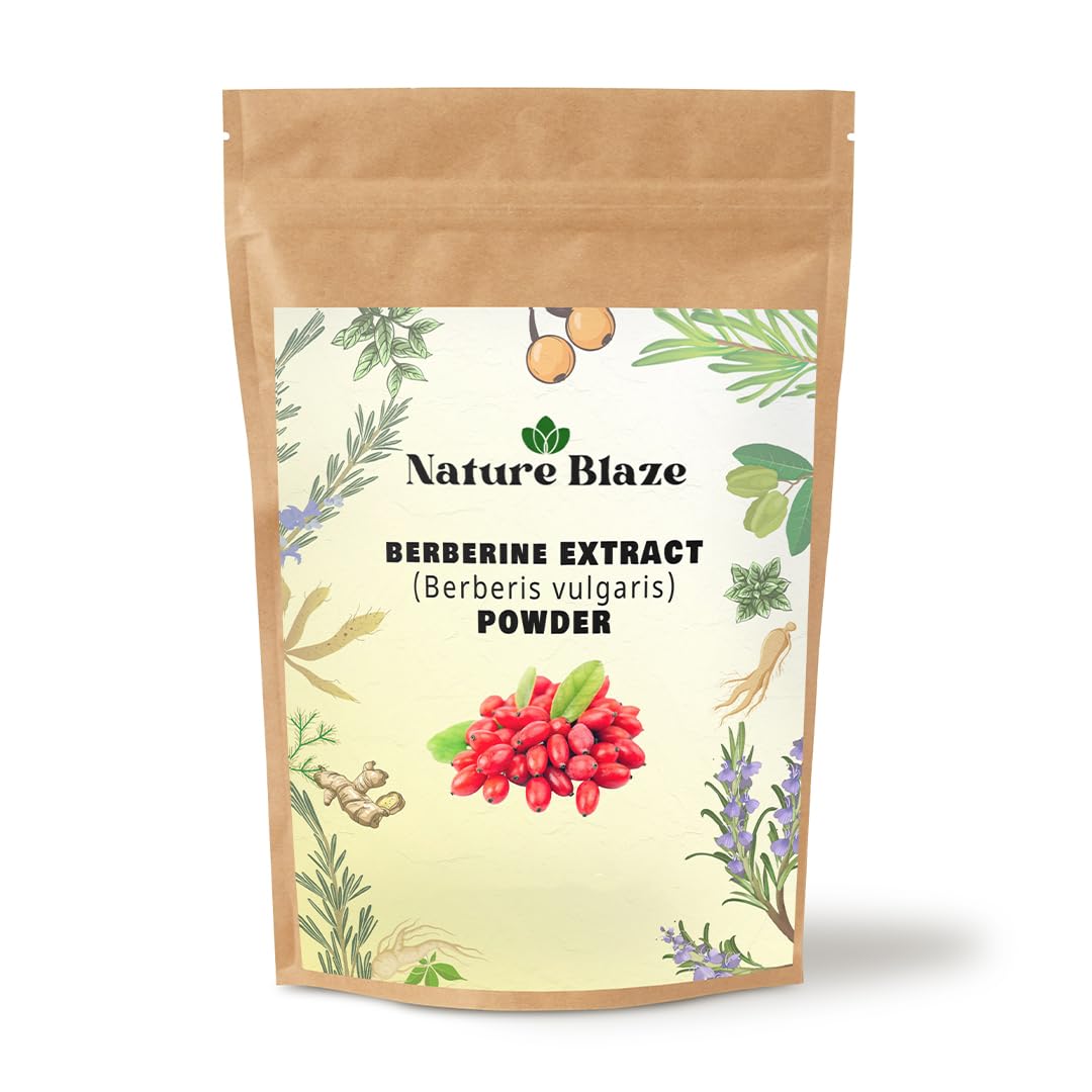 Nature Blaze Berberine Ayurvedic Extract Powder, 1 Count