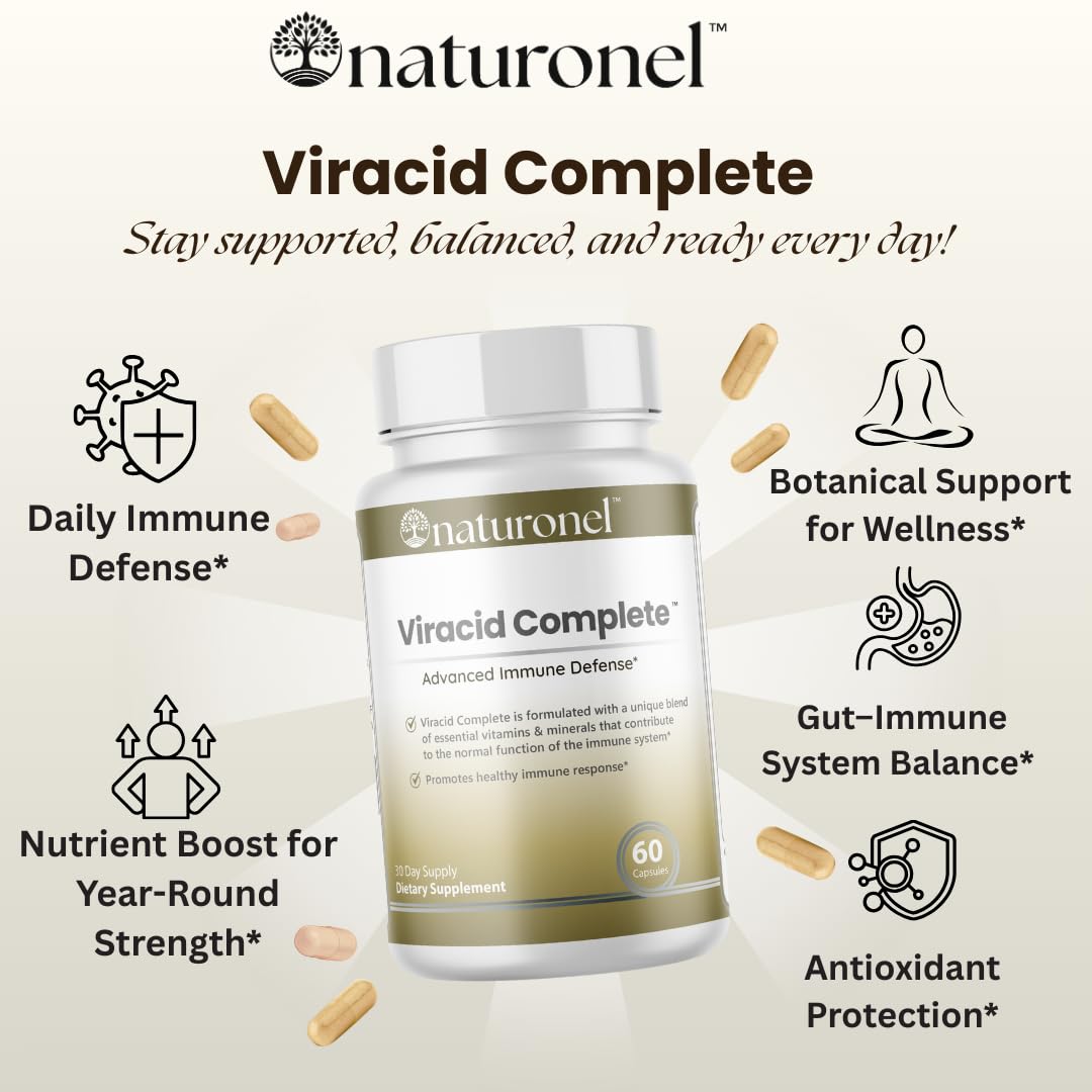 Naturonel Viracid Complete Capsules 60