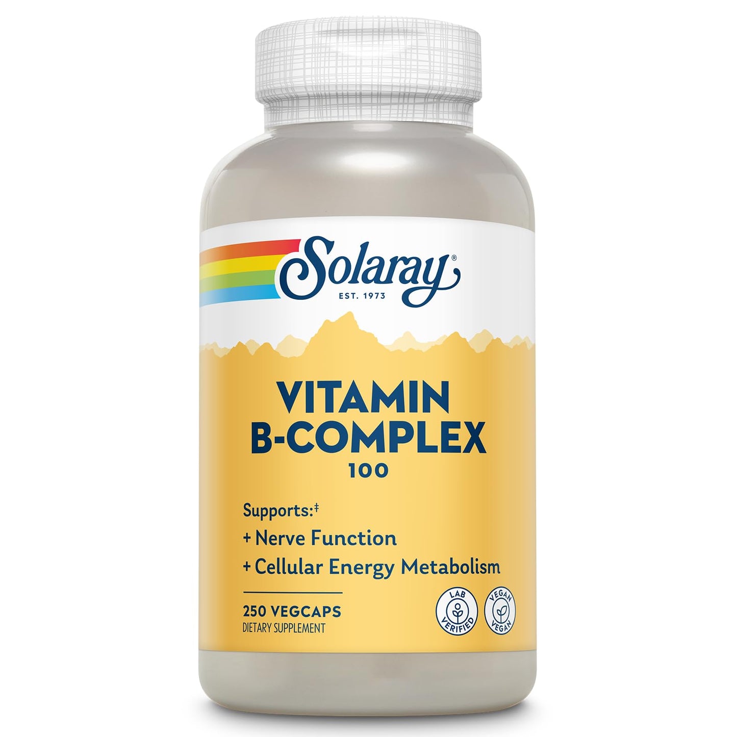 Solaray B-Complex 100 - 250 Capsule, 250 Count