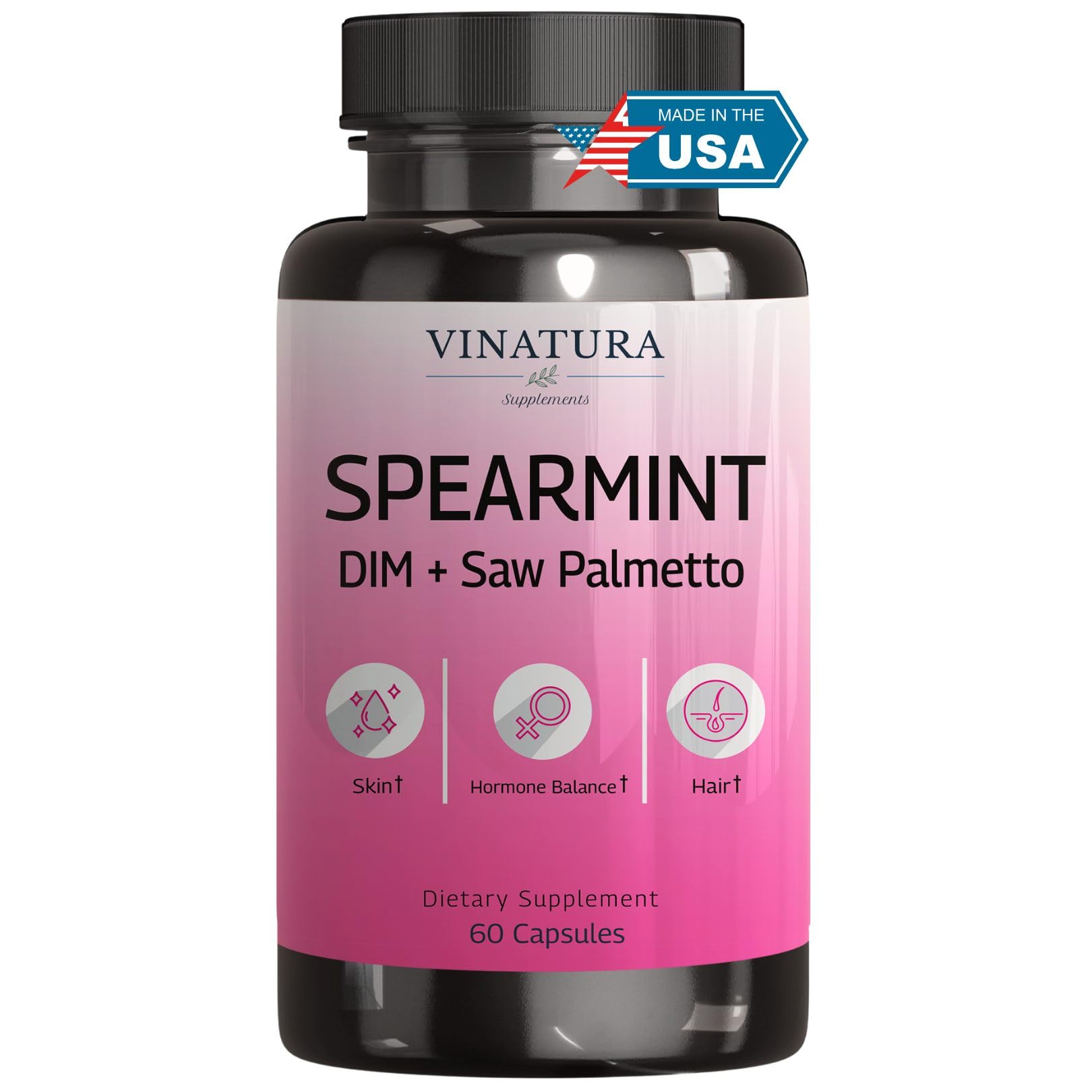 VINATURA Spearmint Capsules 60 Capsules