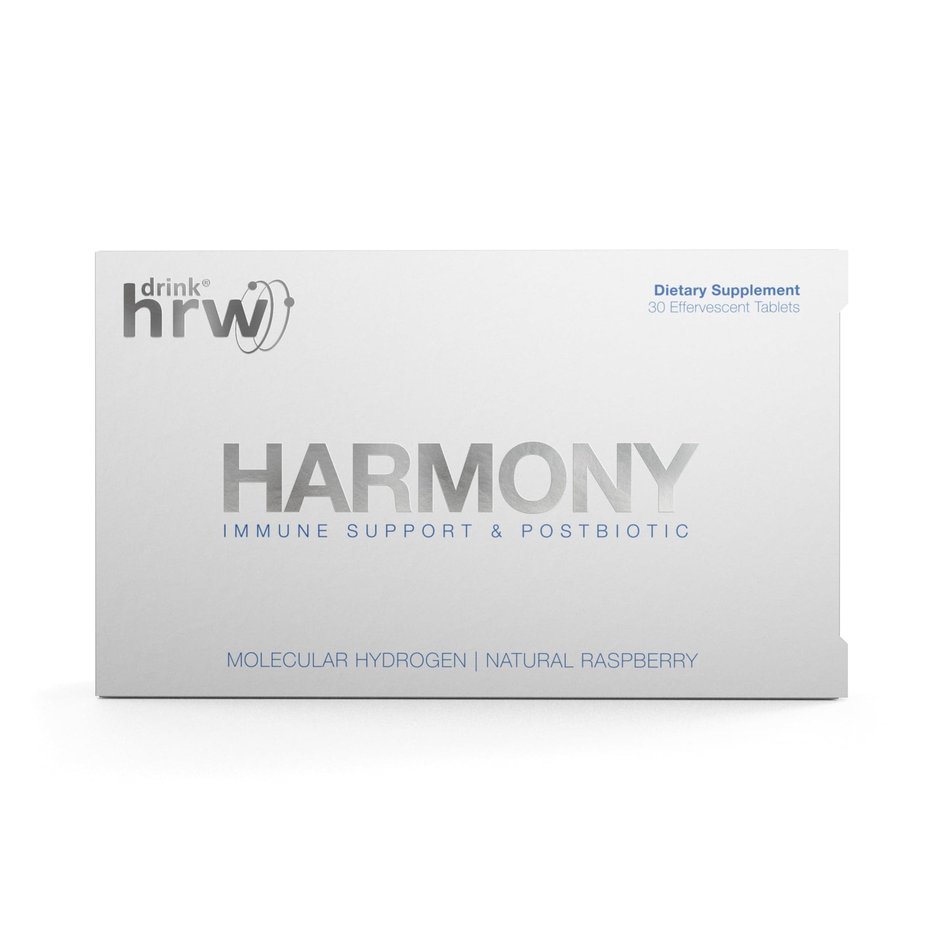DRINK HRW Harmony Molecular Hydrogen Water Tablets Raspberry, 30 Tablets
