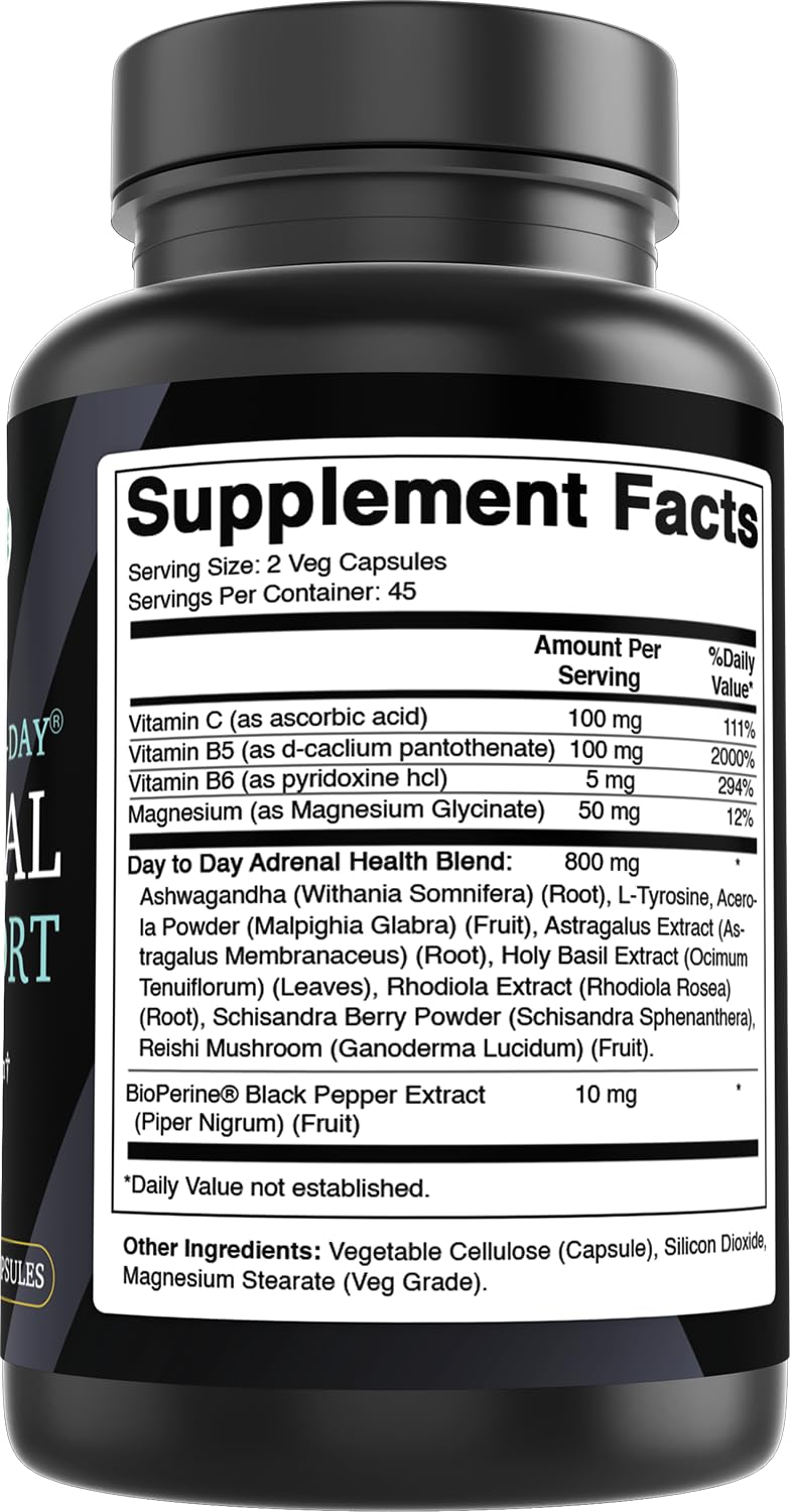 Best Naturals Day-to-Day Adrenal Support 90 Capsules