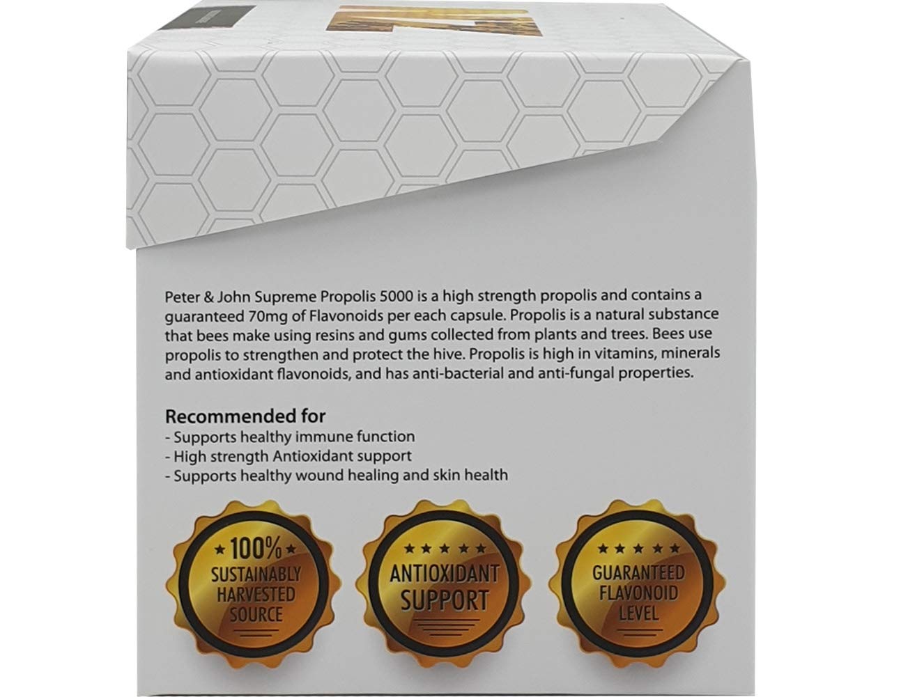 HEALTHFARM Propolis 5000 Flavonoids 70mg Capsule, 1 Count
