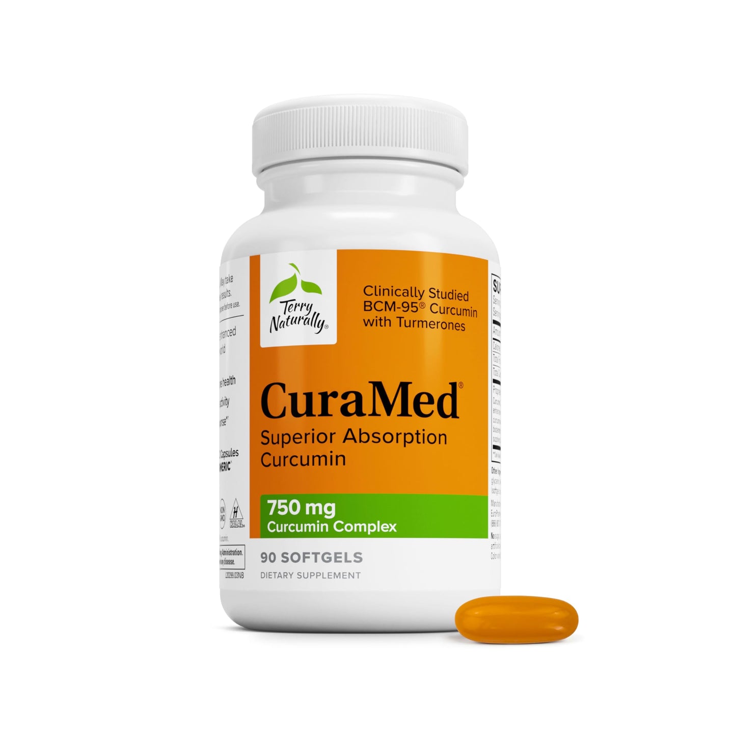 Terry Naturally CuraMed 750mg Softgels 90 Count
