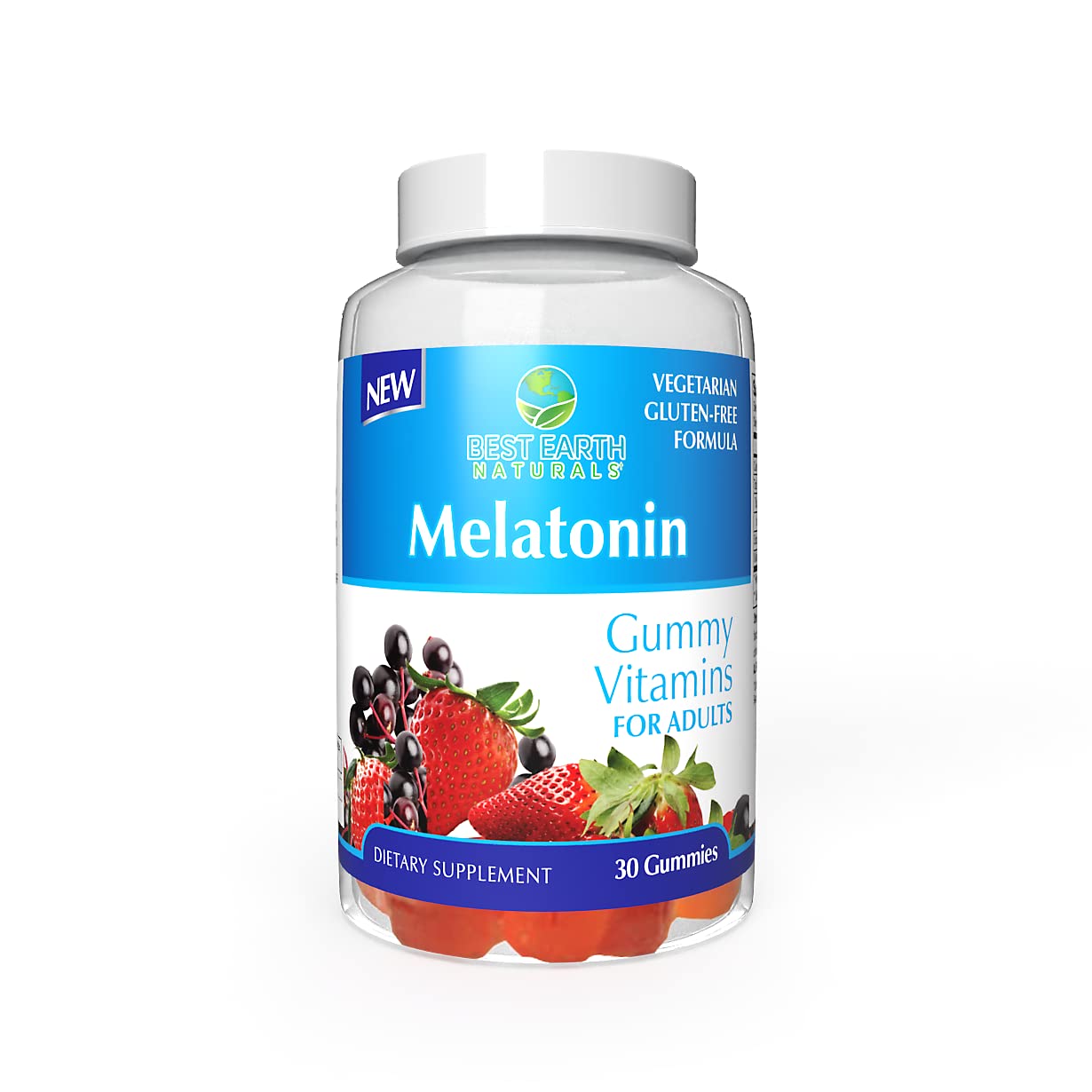 Best Earth Naturals Sleep Support Supplement Melatonin Gummies 30 Count