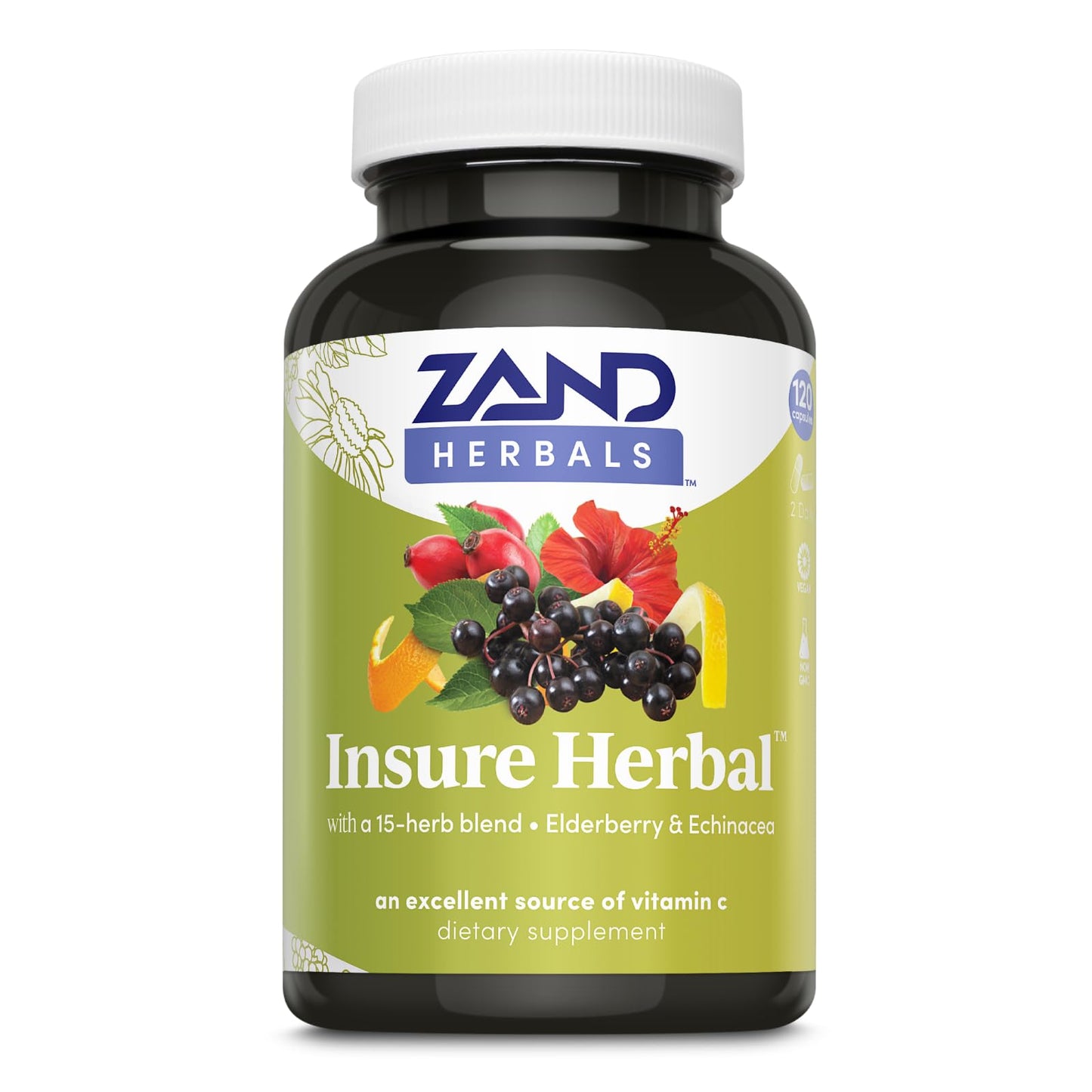 ZAND Insure Herbal Immune Support Capsules 120