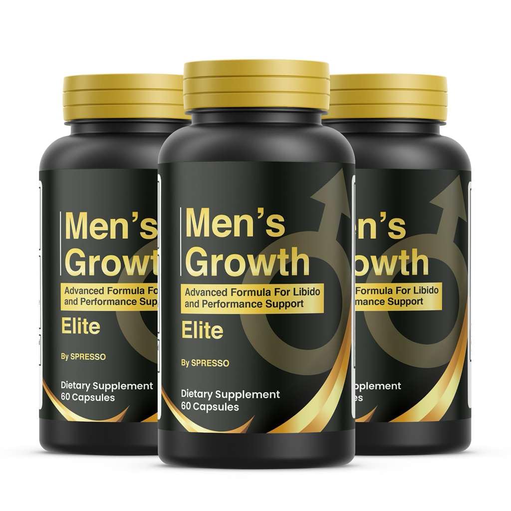 SPRESSO Mens Growth Capsules 180 Capsules