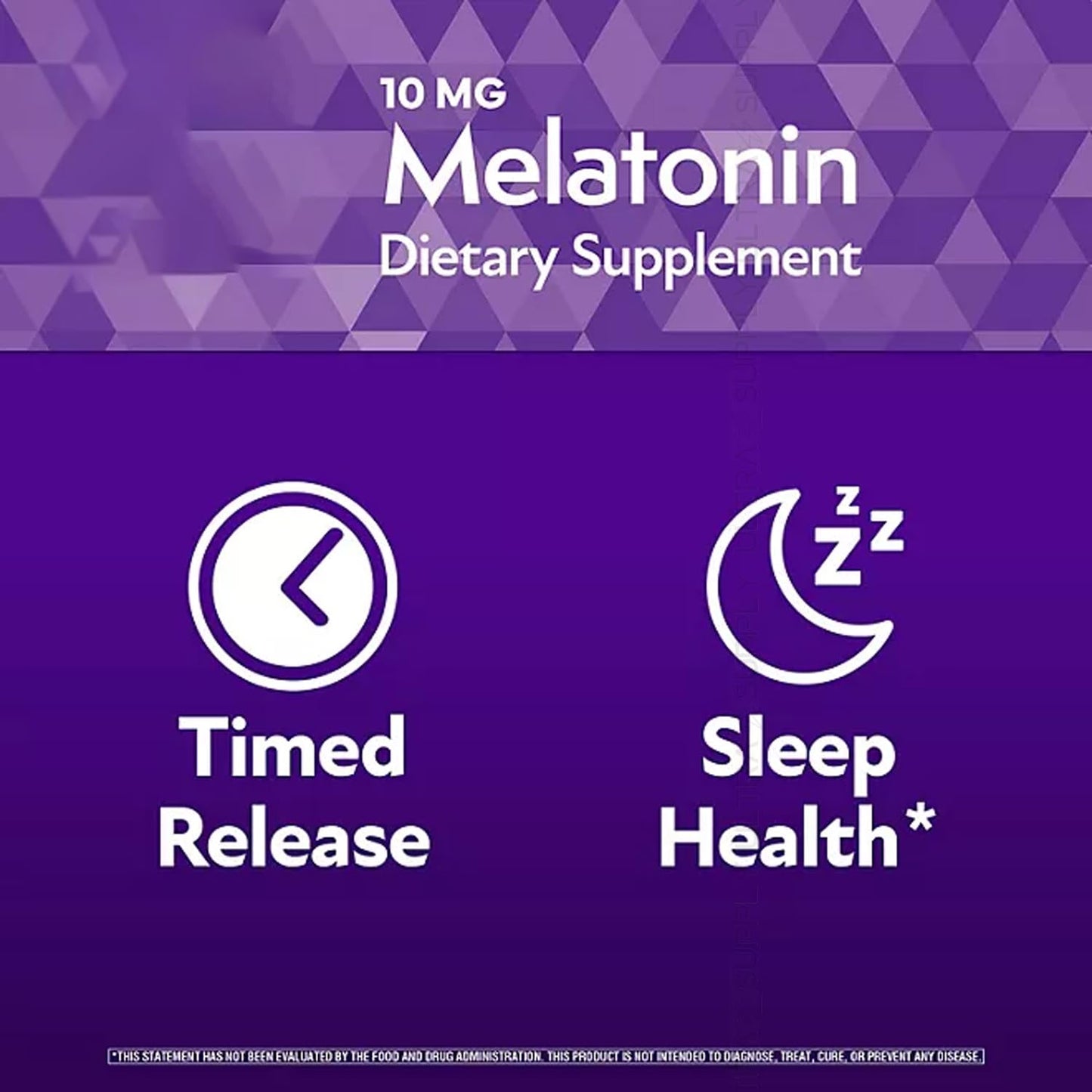 Generic Members Mark Melatonin 10mg Tablets 1 Count