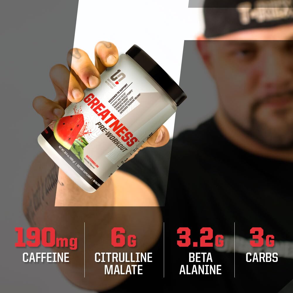 Undefined Nutrition Greatness Pre-Workout Powder 15.9 oz