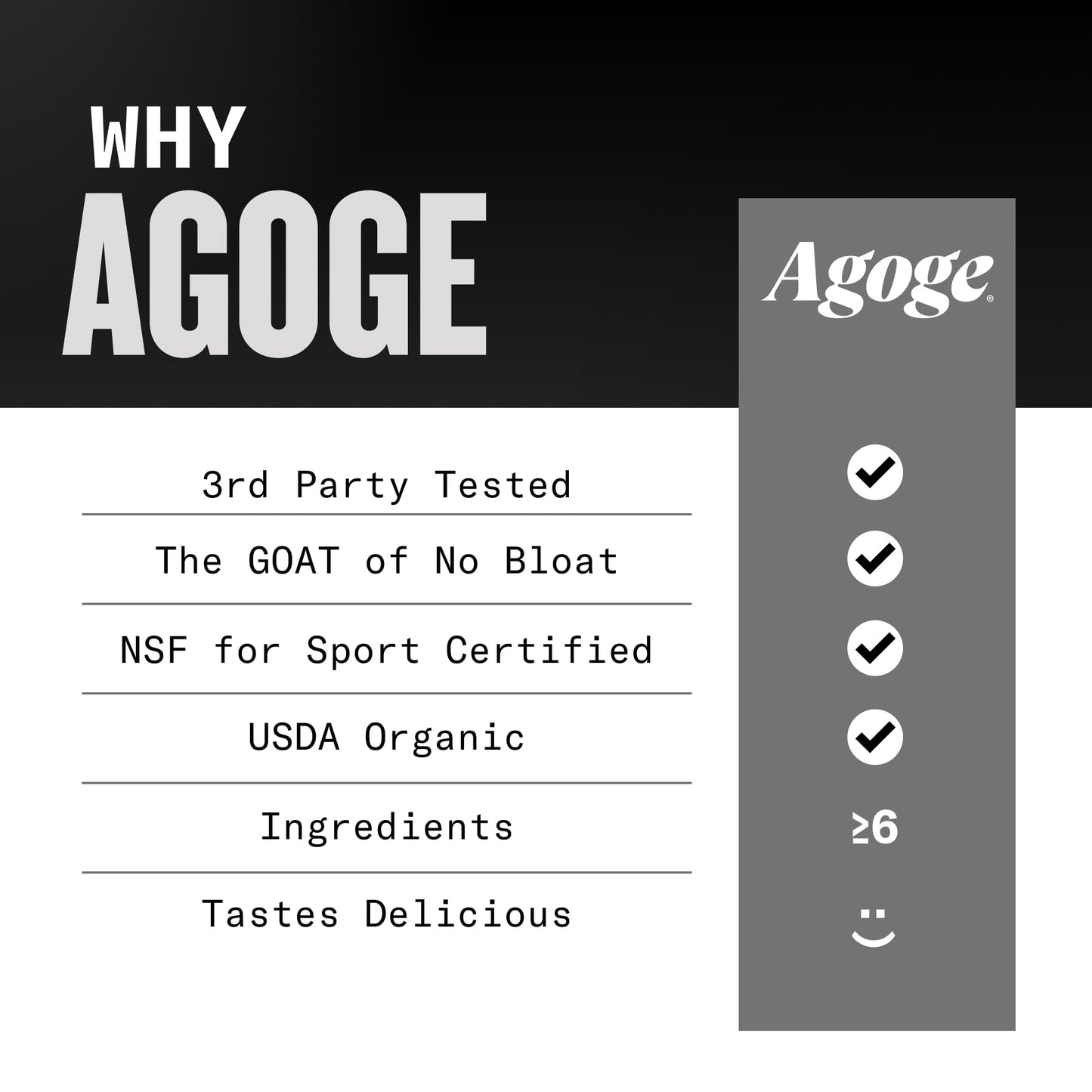Agoge USDA Organic Hemp Protein Powder, Unflavored, 20 Servings