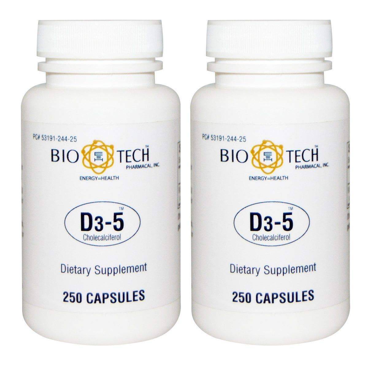 Bio-Tech Pharmacal D3-5 (5,000 IU) Tablet 500 Tablets