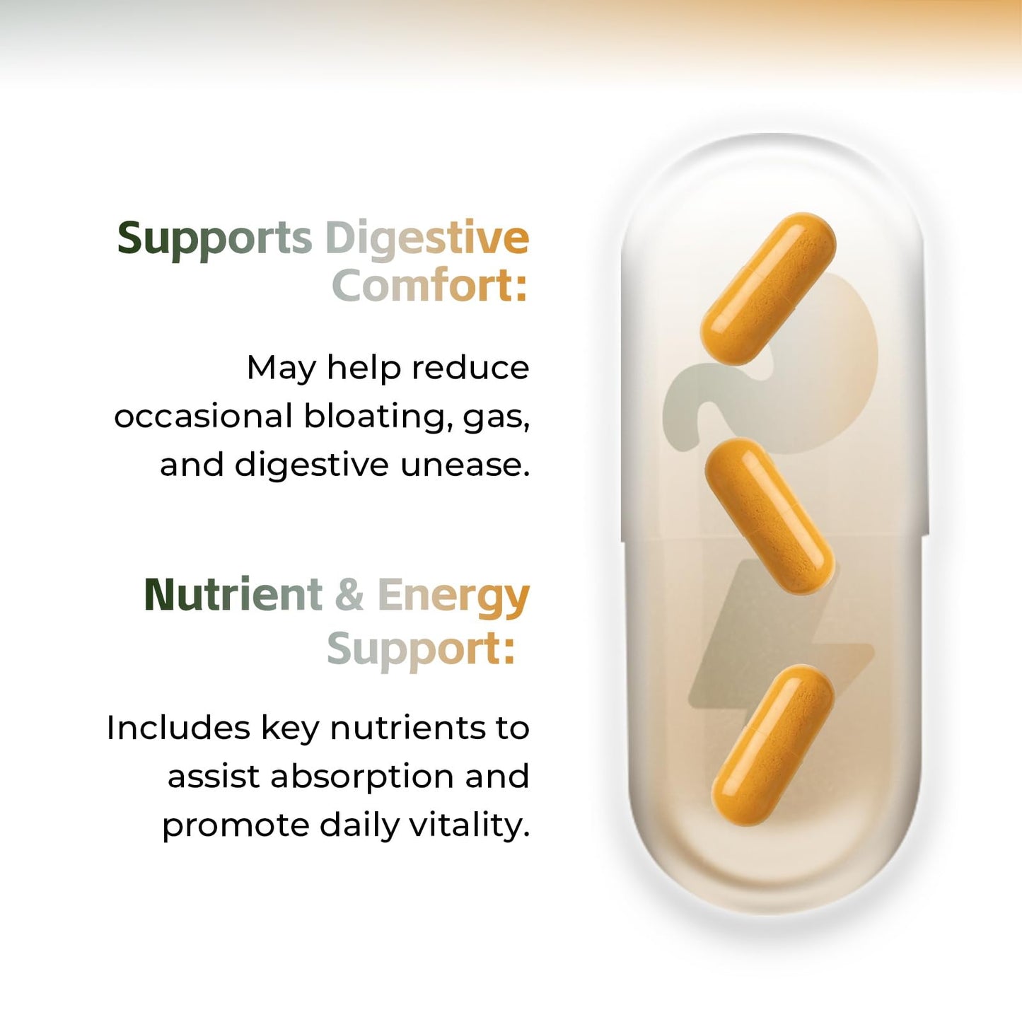 Elyra Gut Health Supplements Capsules 50 + 120