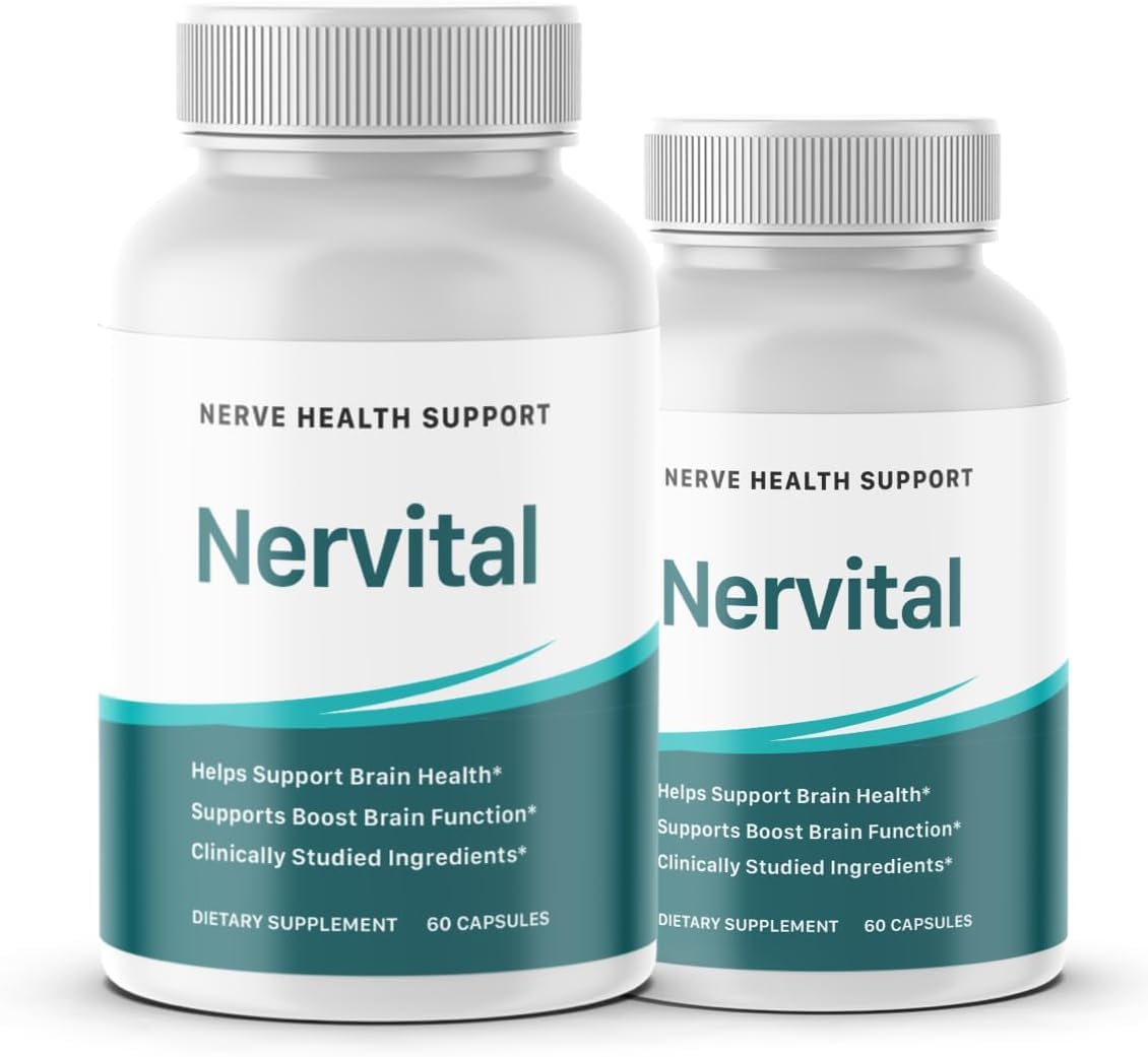 Fitness InspireWays Nervital for Nerve Health Support Capsule 60 Count