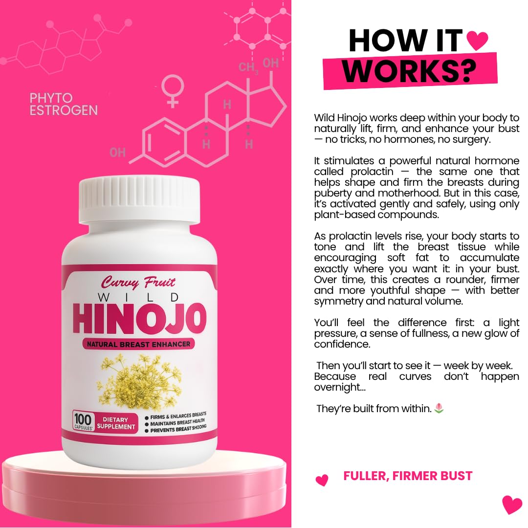 Curvy Fruit Wild Fennel Capsules 550 mg, 100 Count