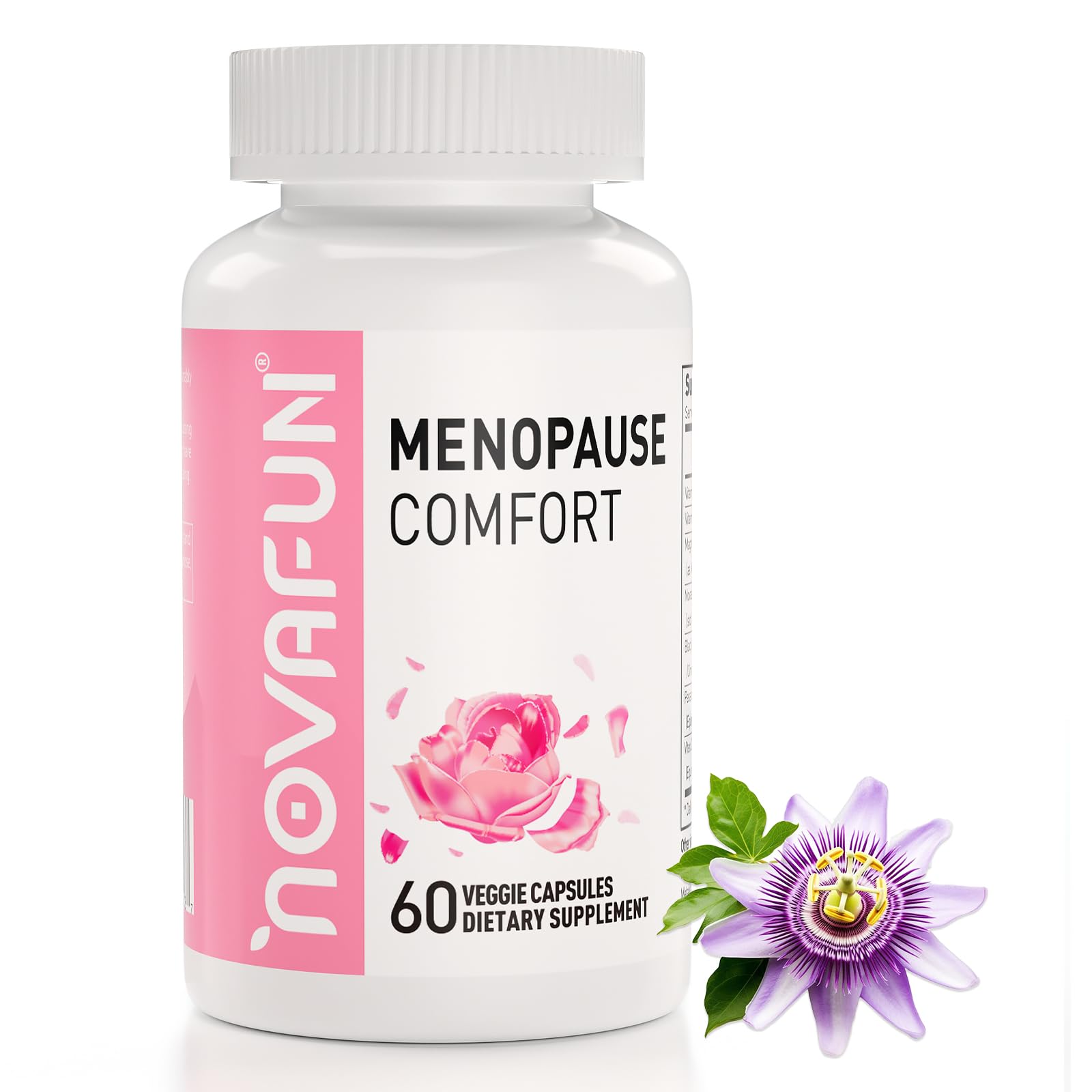 Novafun Menopause Relief Capsules for Women, 60 Capsules