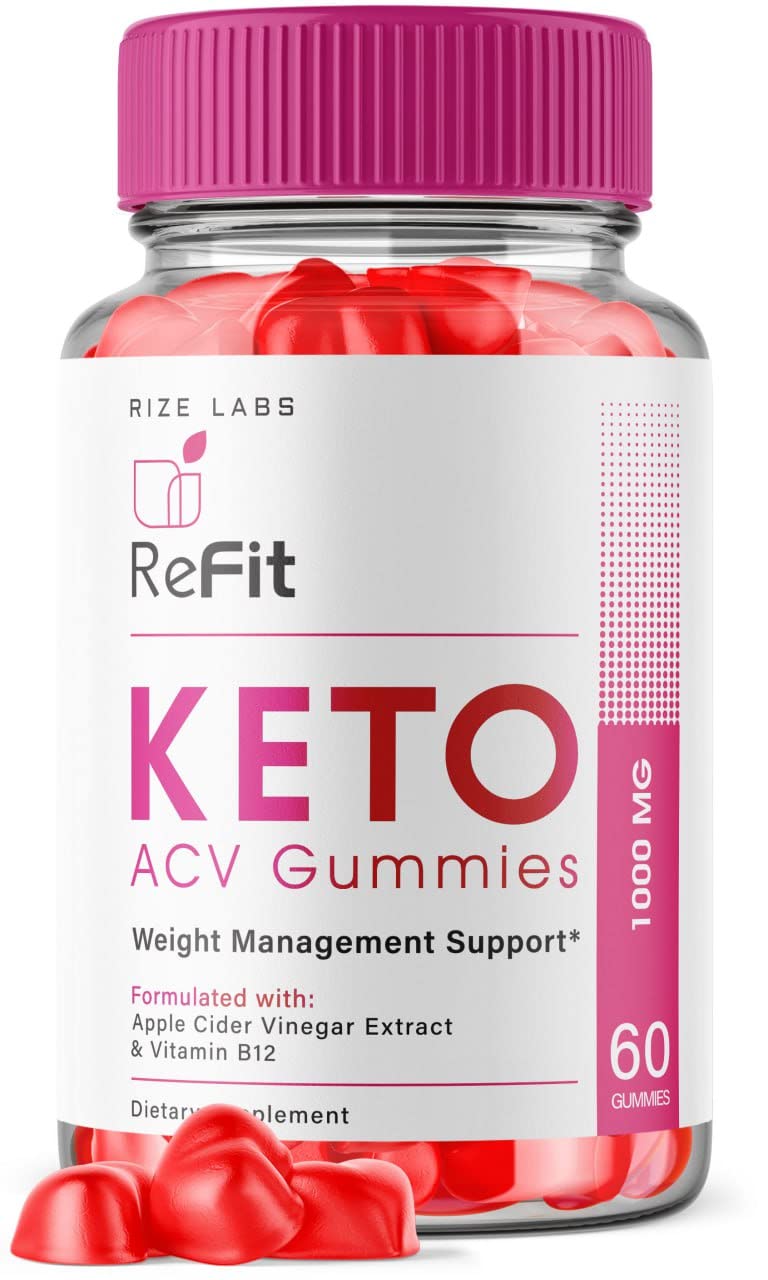 Rize Labs Refit Keto ACV Gummies, 60 Count