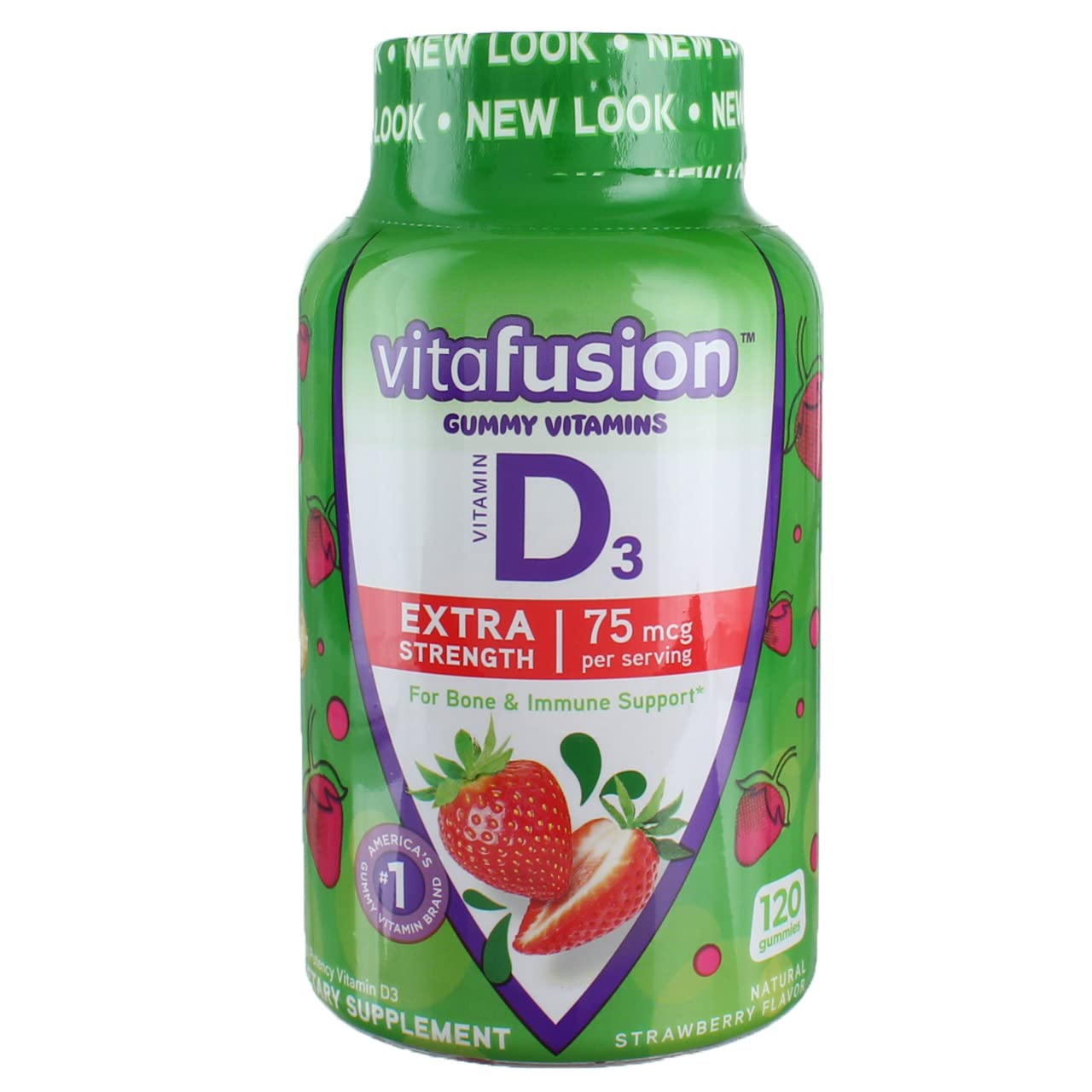Vitafusion Extra Strength D3 Gummies, 240 Count