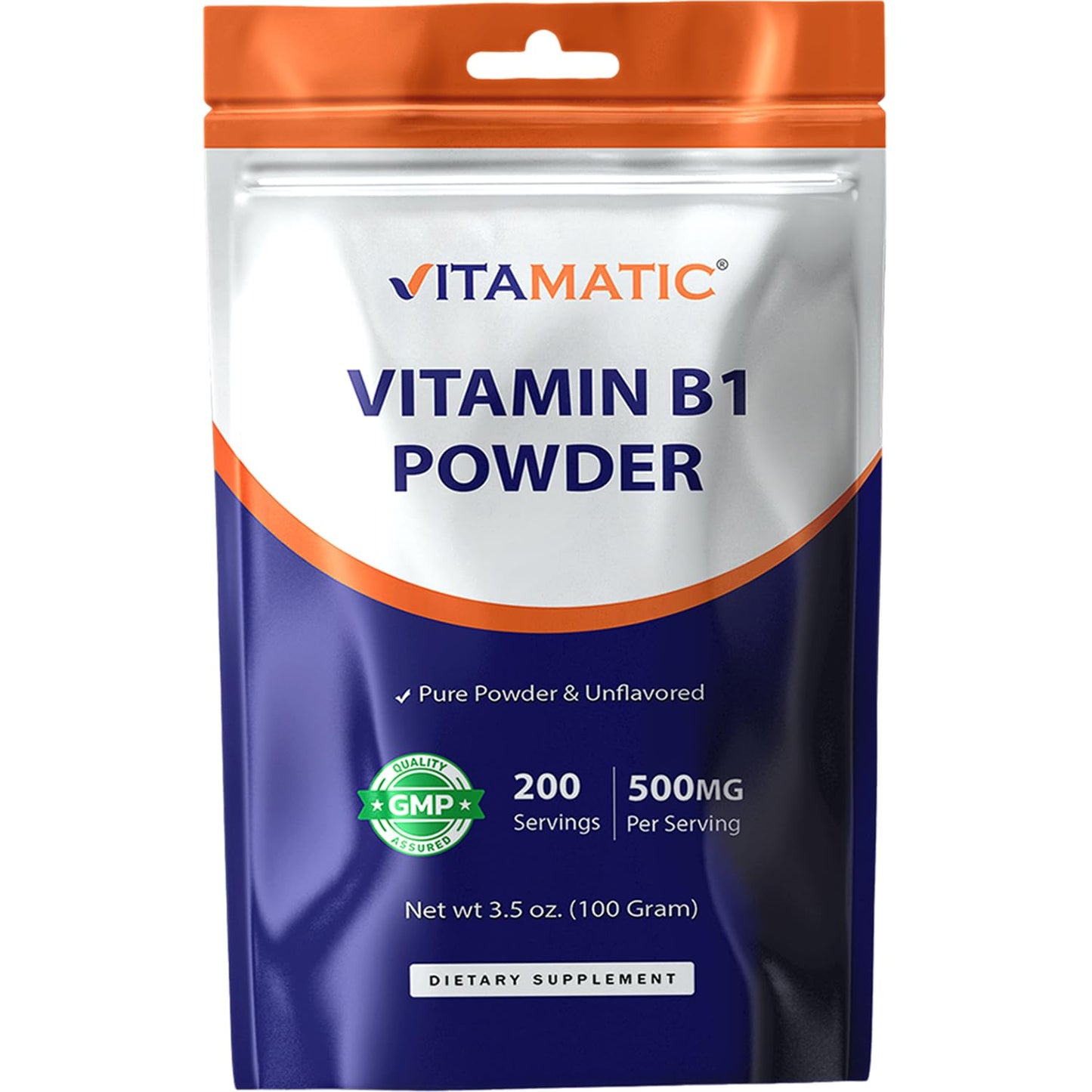 Vitamatic Vitamin B1 Pure Powder Pack of 1