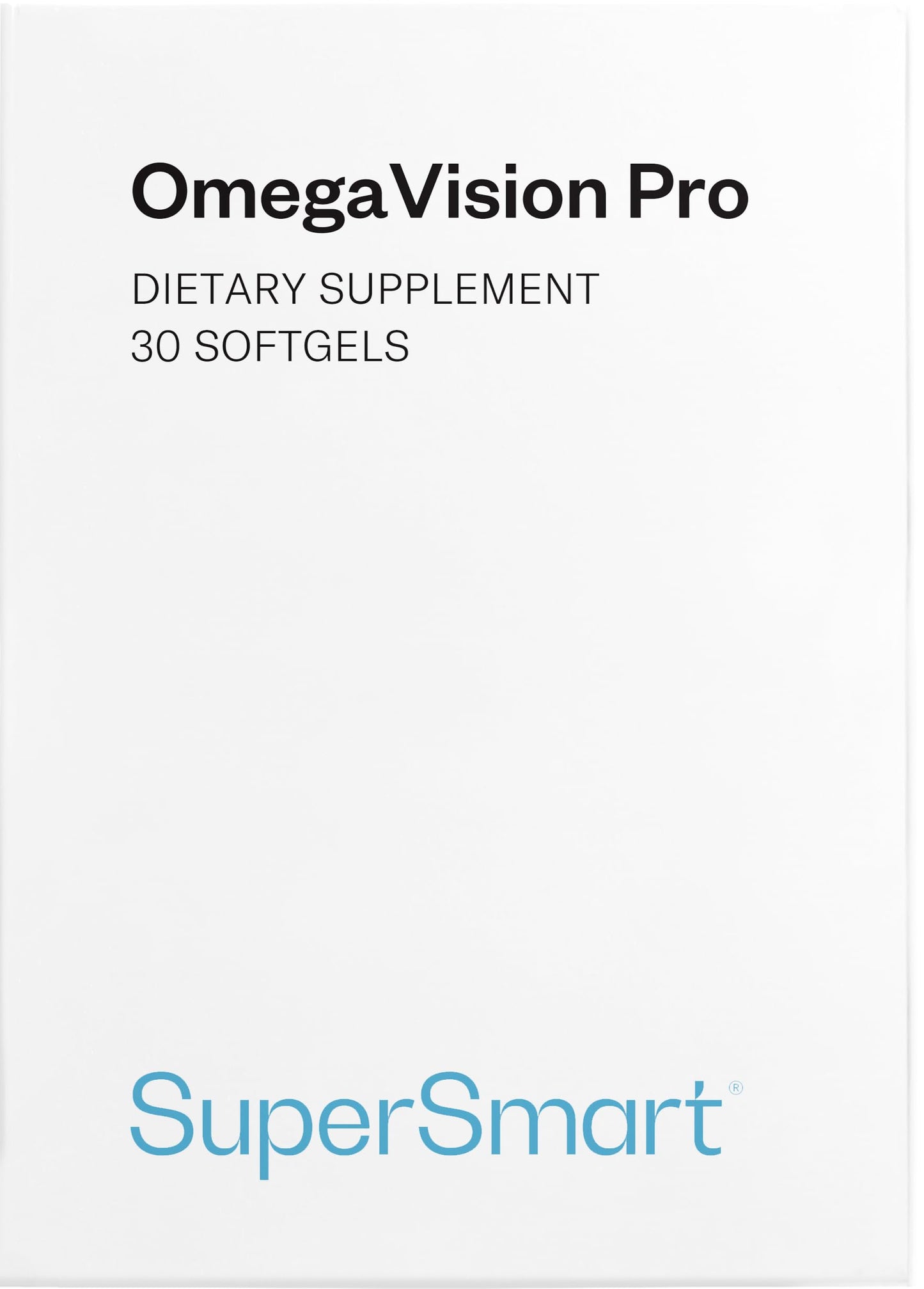 Supersmart OmegaVision Pro Softgels 30