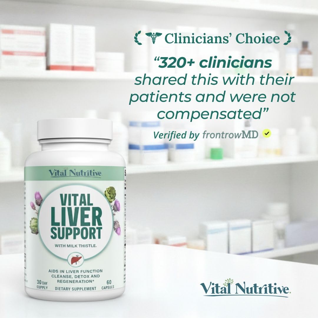 VITAL NUTRITIVE Vital Liver Support Capsules 120