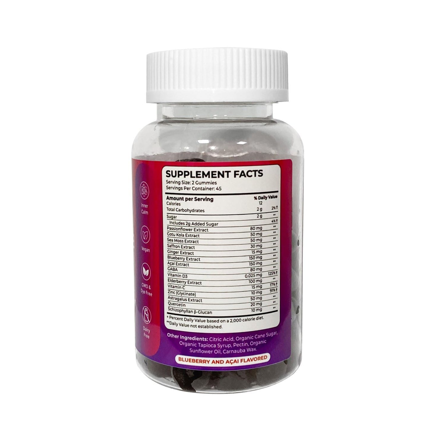 EcoLuxe BRINGME Happiness Gummies 90 Count