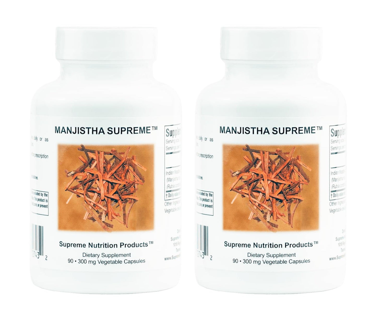 Supreme Nutrition Products Manjistha Supreme 180 Capsules