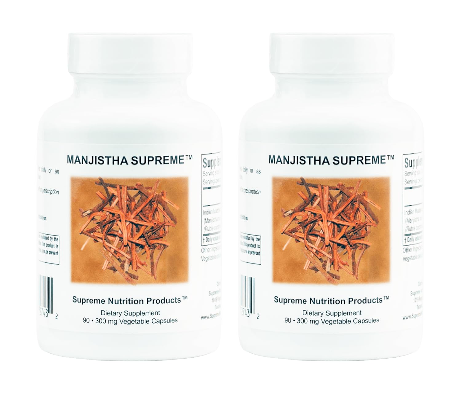 Supreme Nutrition Products Manjistha Supreme 180 Capsules